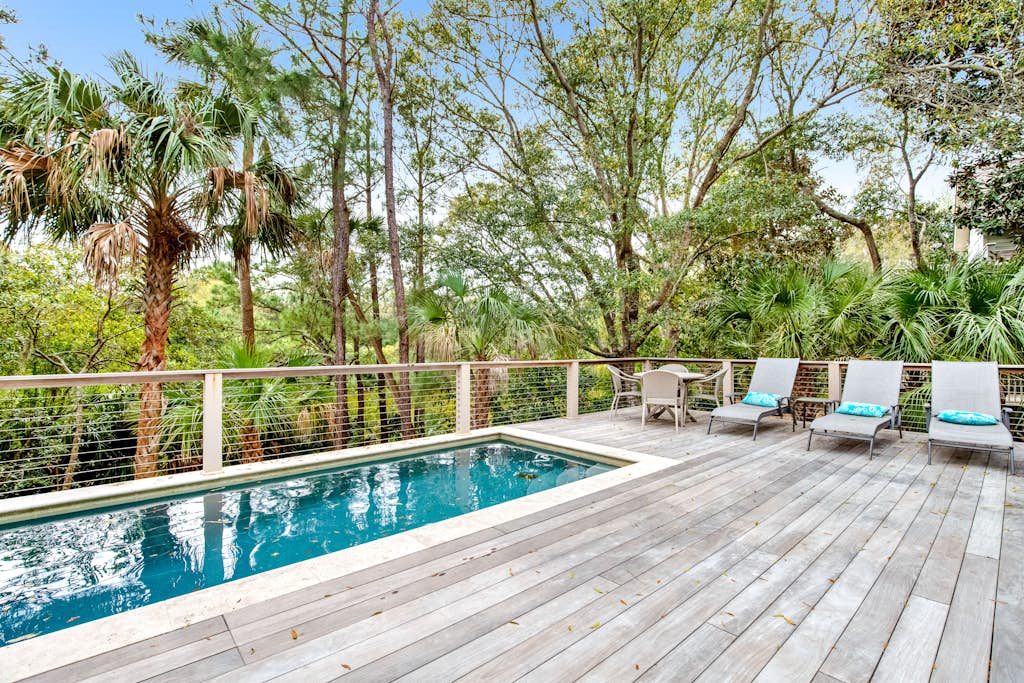 Upscale house with private pool, lagoon views - near beach & tennis — Kiawah Island, SC — vacation rental