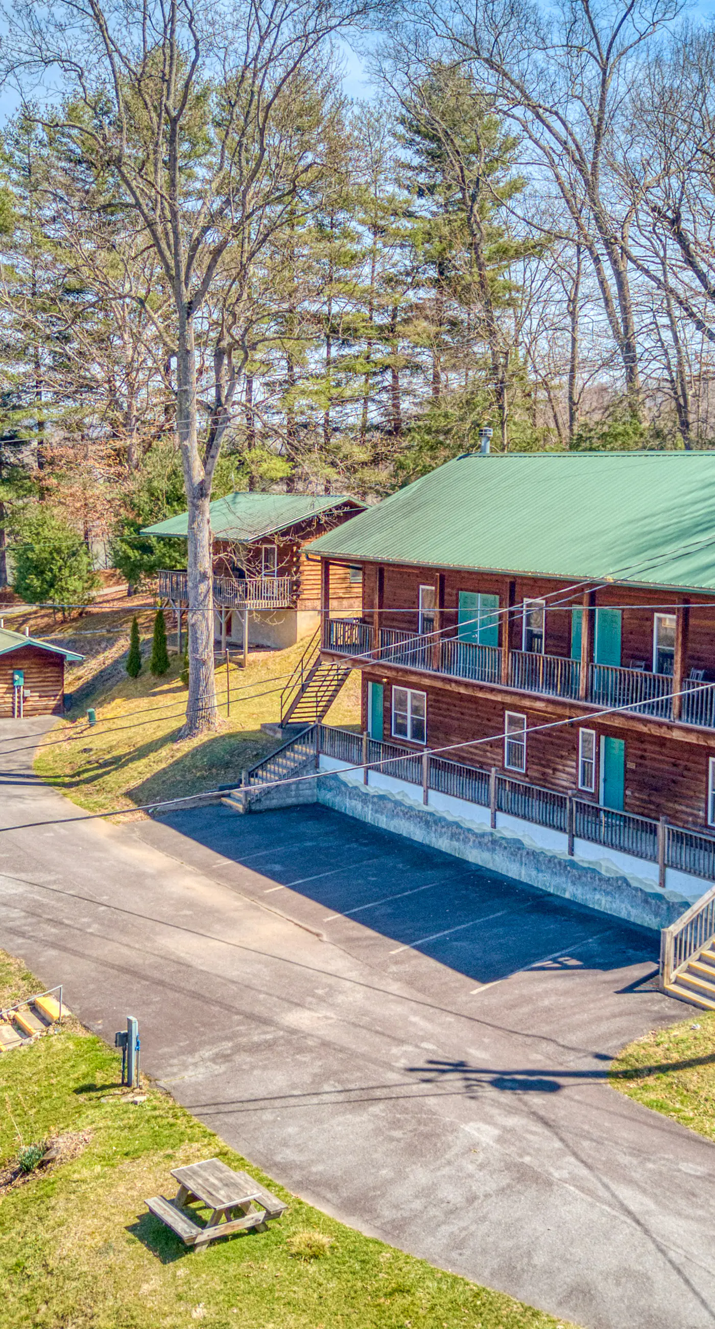 Campground Cabin 1 BD Lake Junaluska, NC Vacation Rental Vacasa