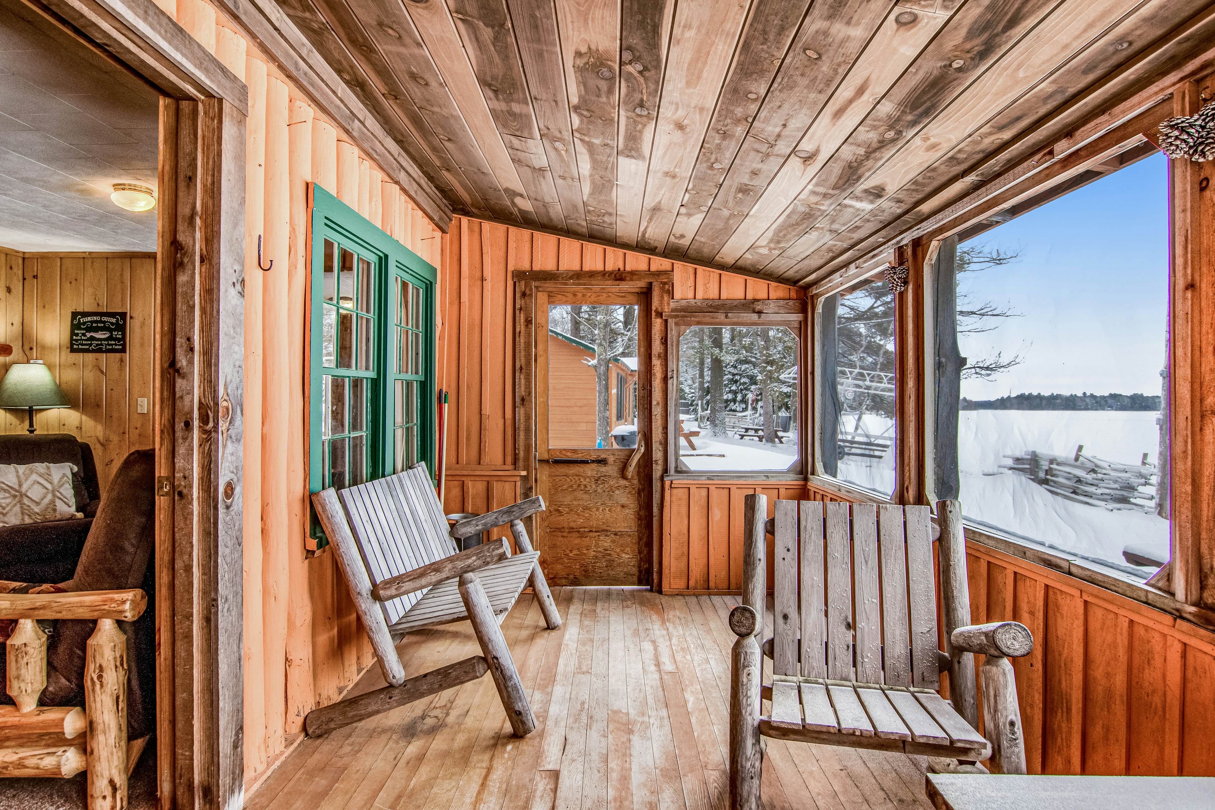 Scott's Twin Lakes Resort Cabin 4 3 BD Conover, WI Vacation Rental