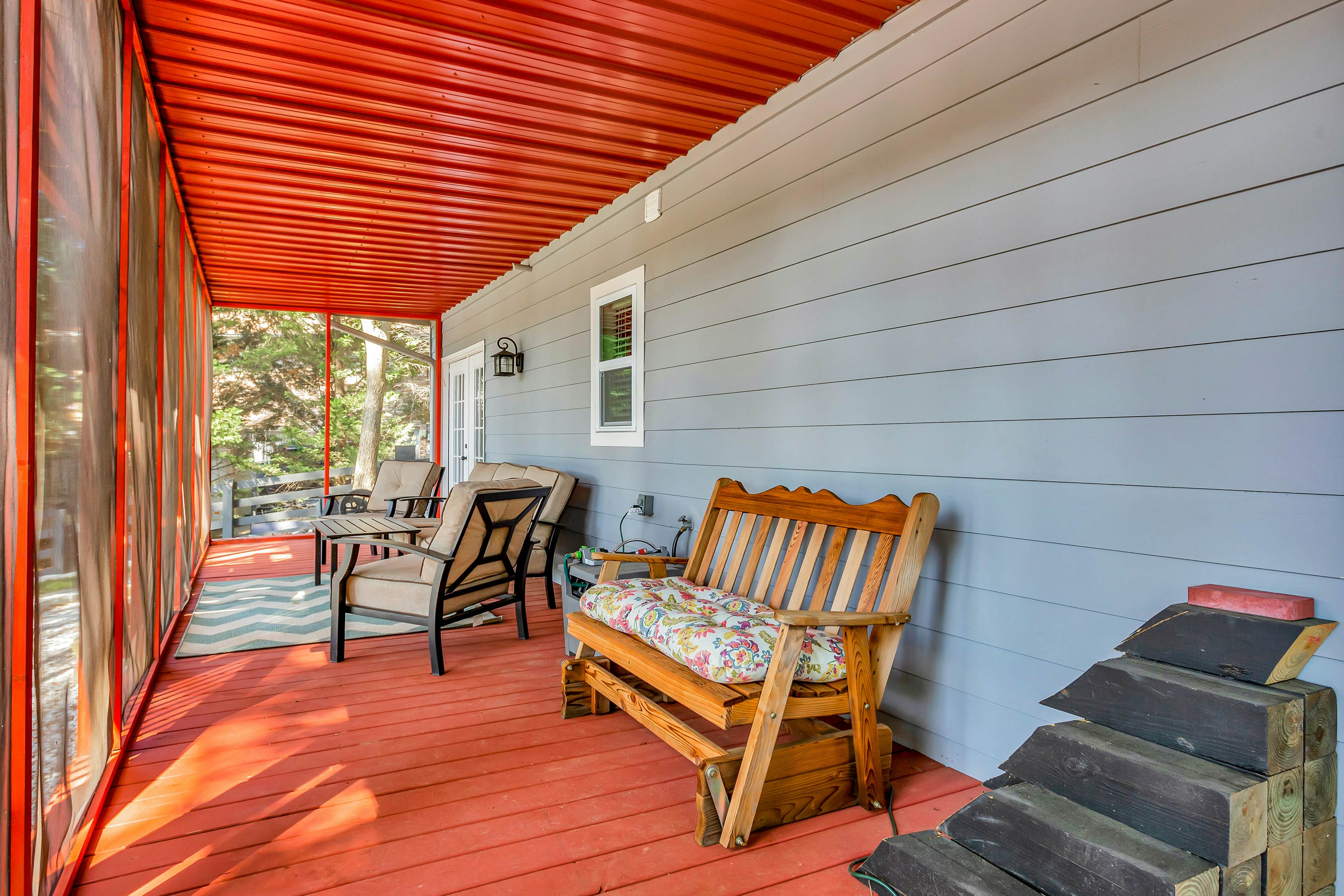 Morning Mist Lake House