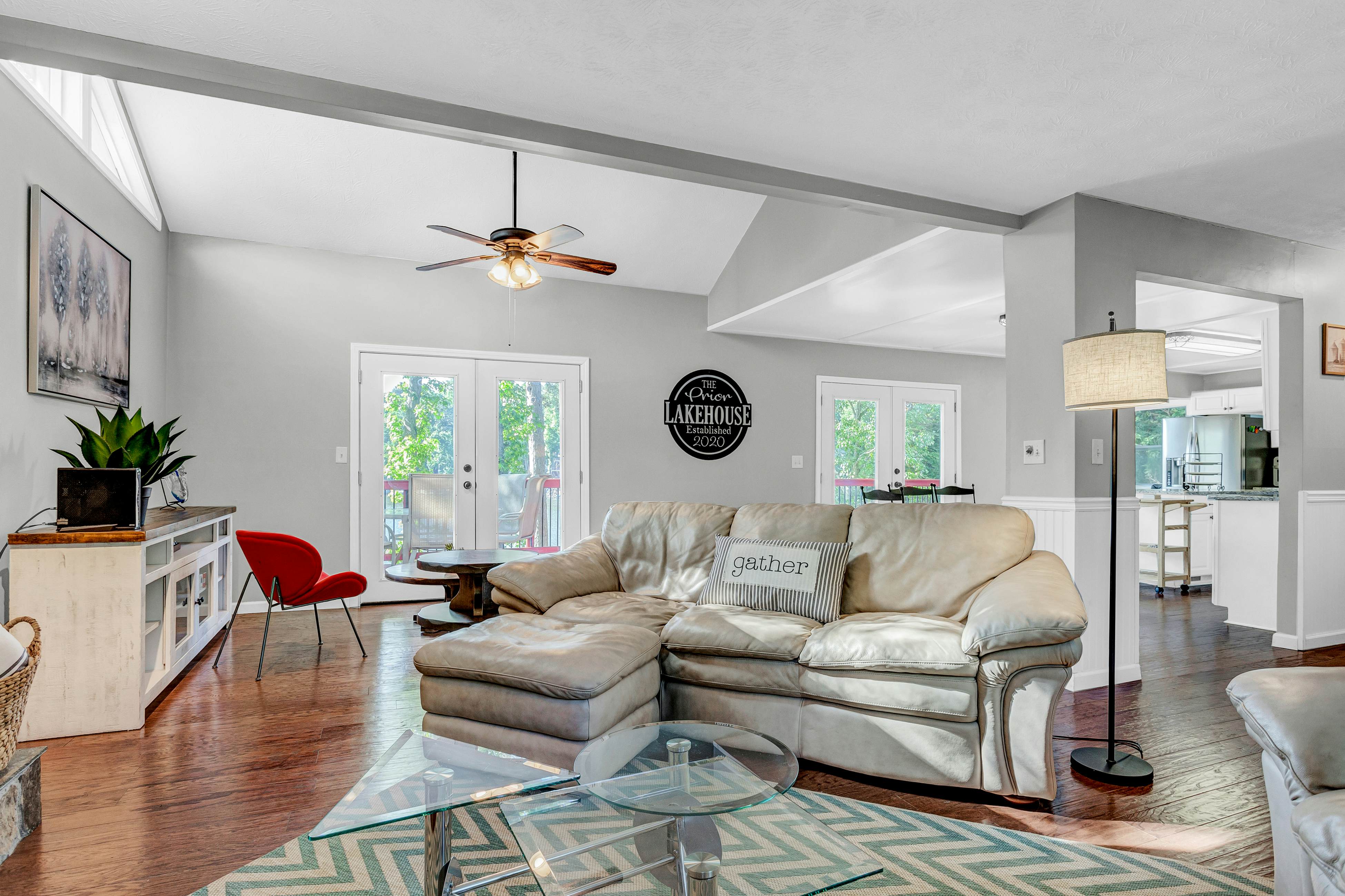 Morning Mist Lake House