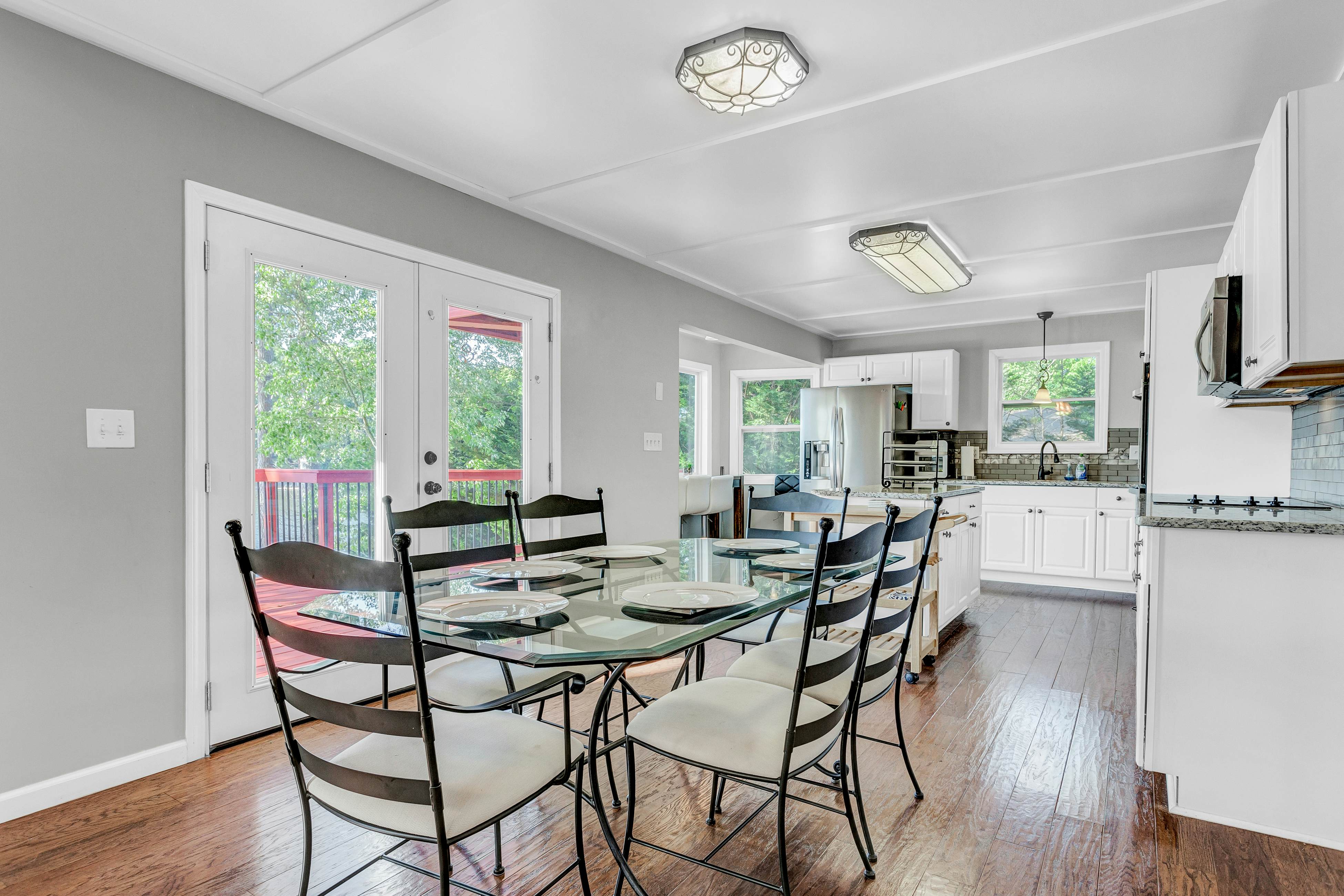 Morning Mist Lake House