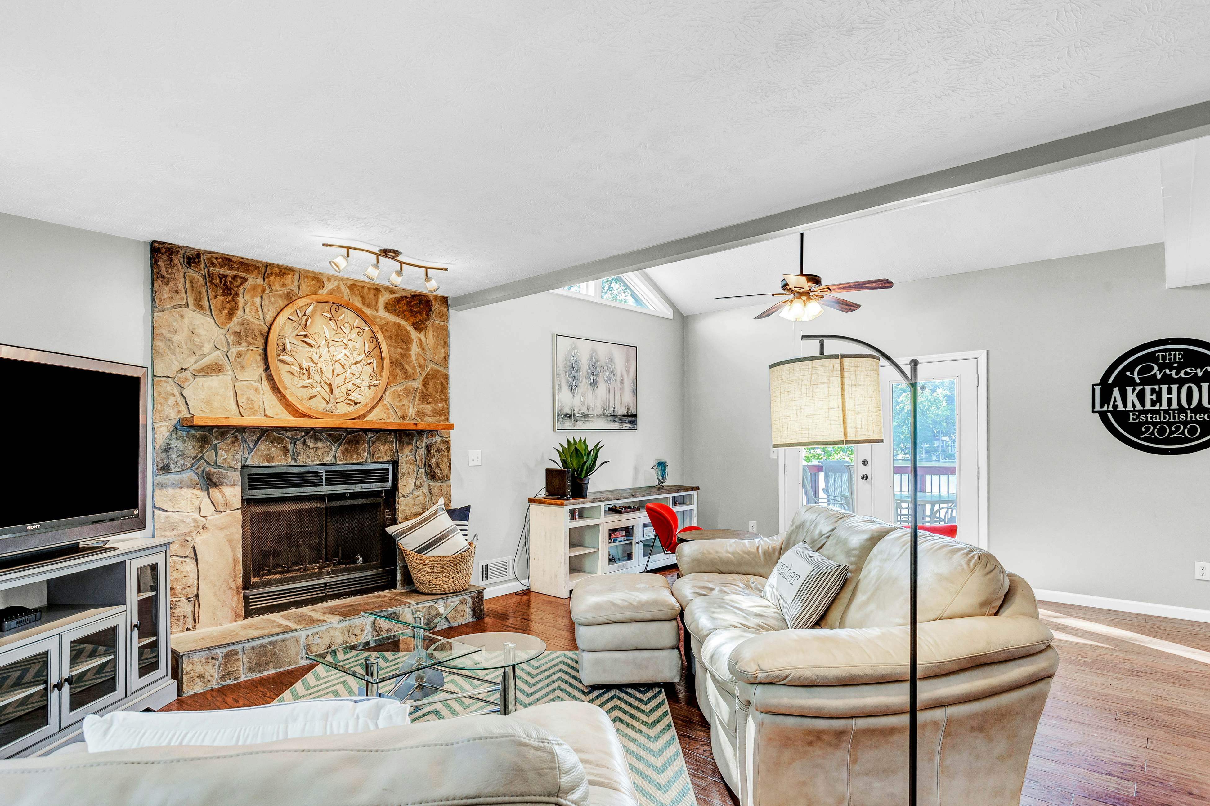 Morning Mist Lake House