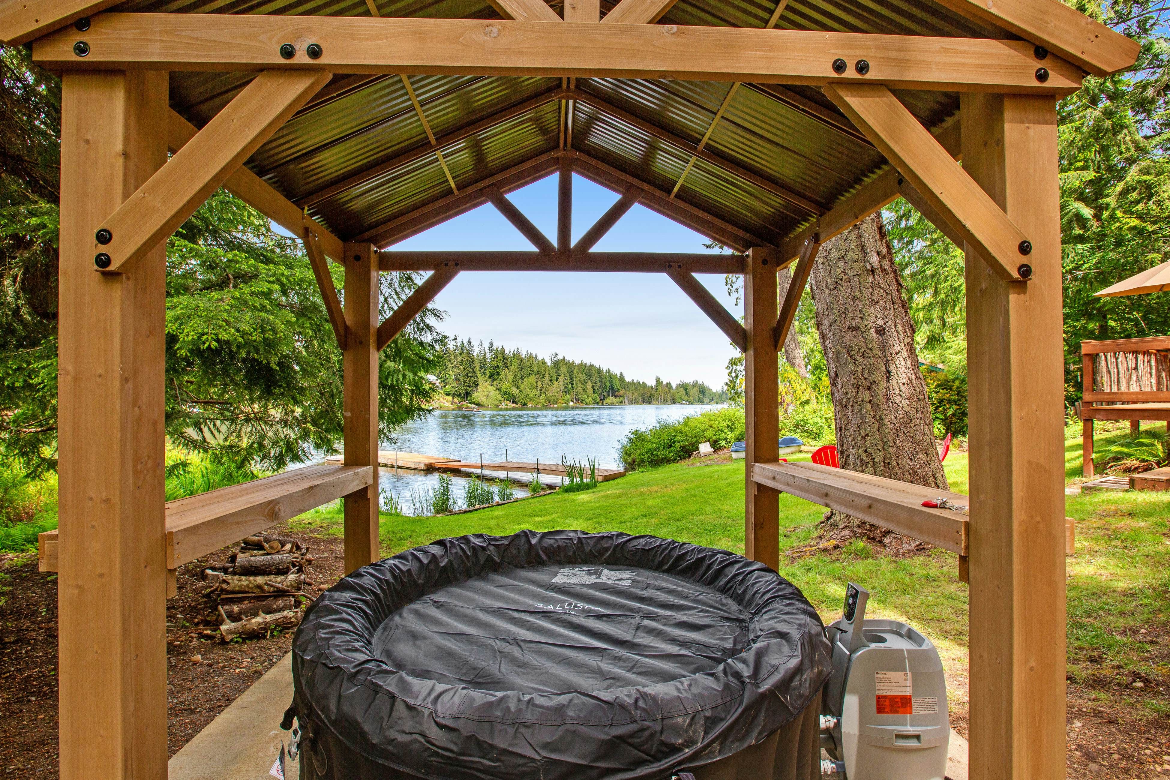 Best Catch Log Cabin 1 BD Belfair, WA Vacation Rental Vacasa