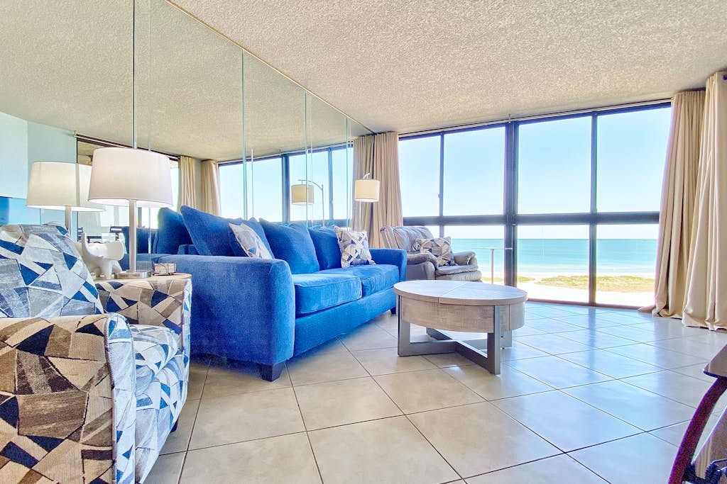 Stunning beachfront escape with heated pool hot tub and Gulf view balcony — Clearwater, FL — vacation rental
