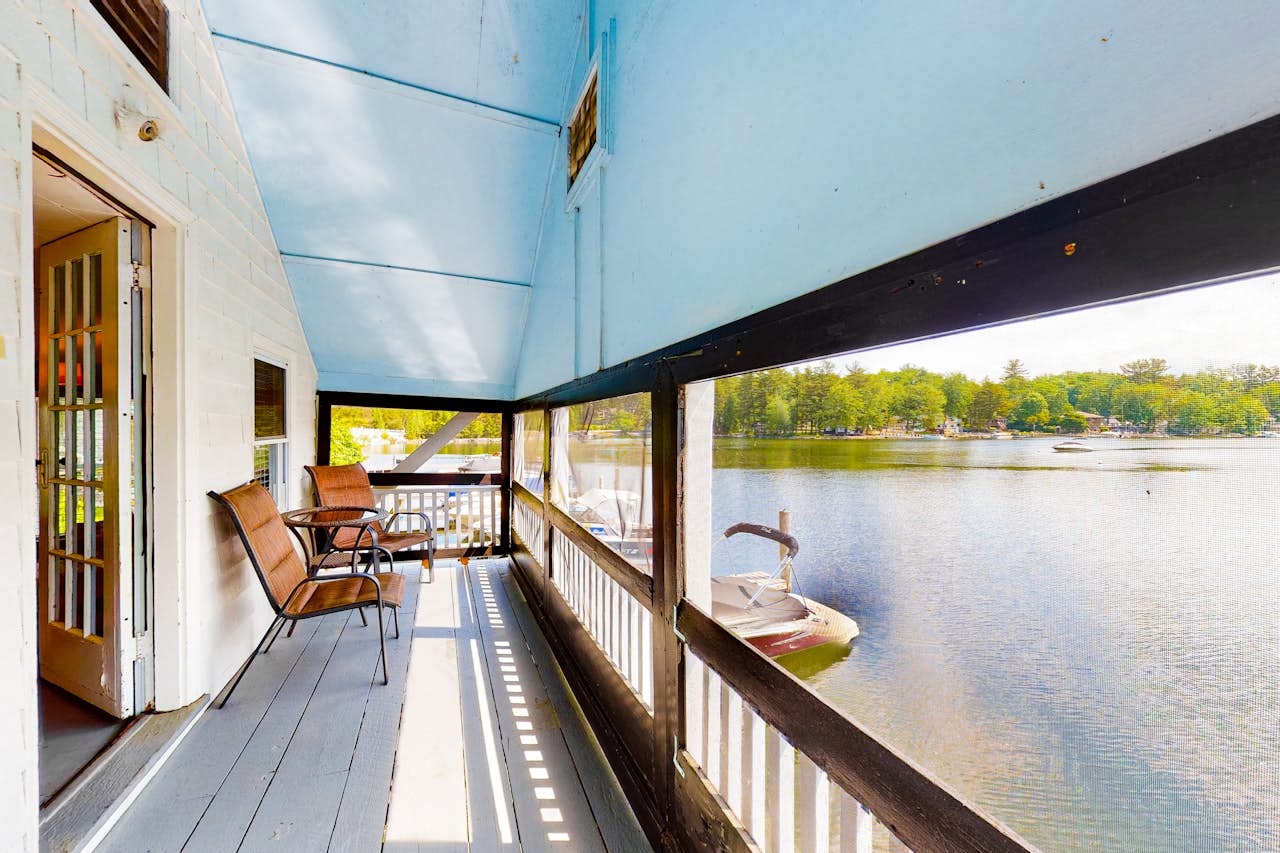 Boathouse Cottage 1 BD Standish, ME Vacation Rental Vacasa