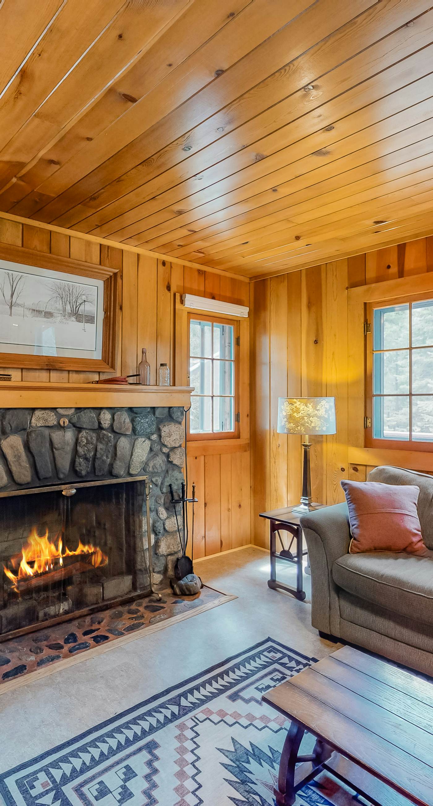 Knotty Pine Cabin