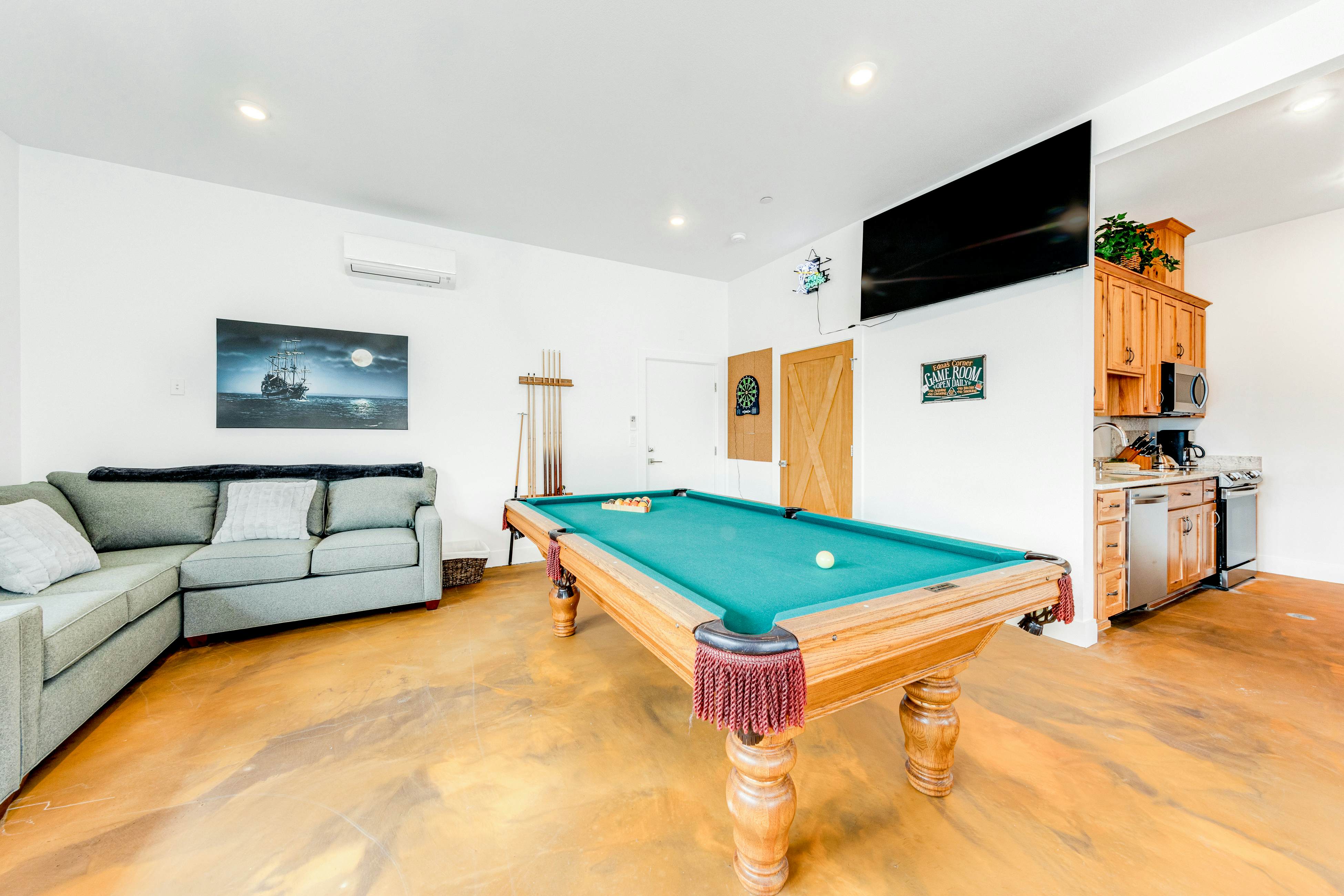 Edna's Corner Game Room 1 BD Garibaldi, OR Vacation Rental Vacasa