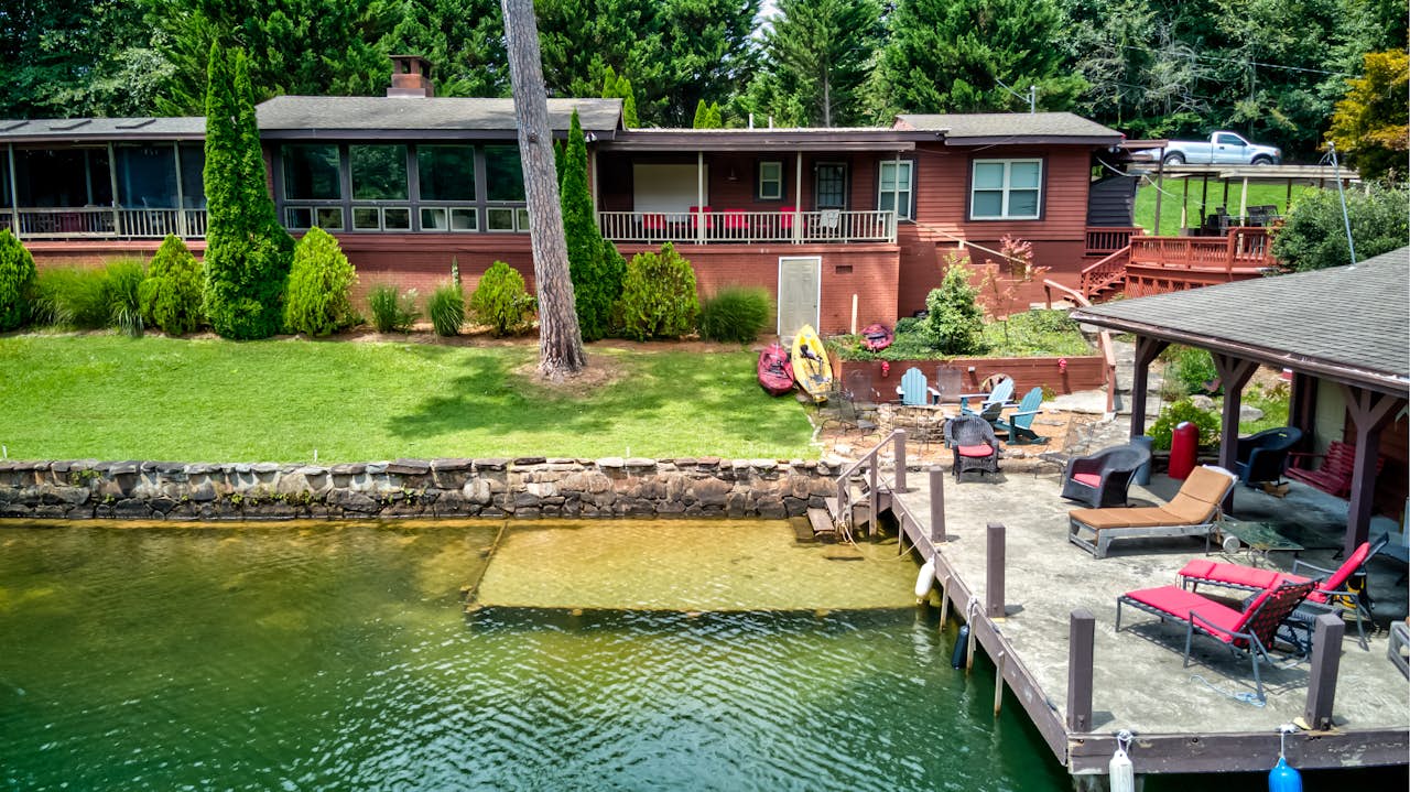 On The Lake Main House 3 BD Lakemont, GA Vacation Rental Vacasa