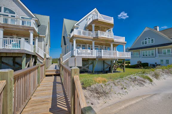 Beach Life Ocean Ridge | 6 BD North Topsail Beach, NC Vacation Rental ...