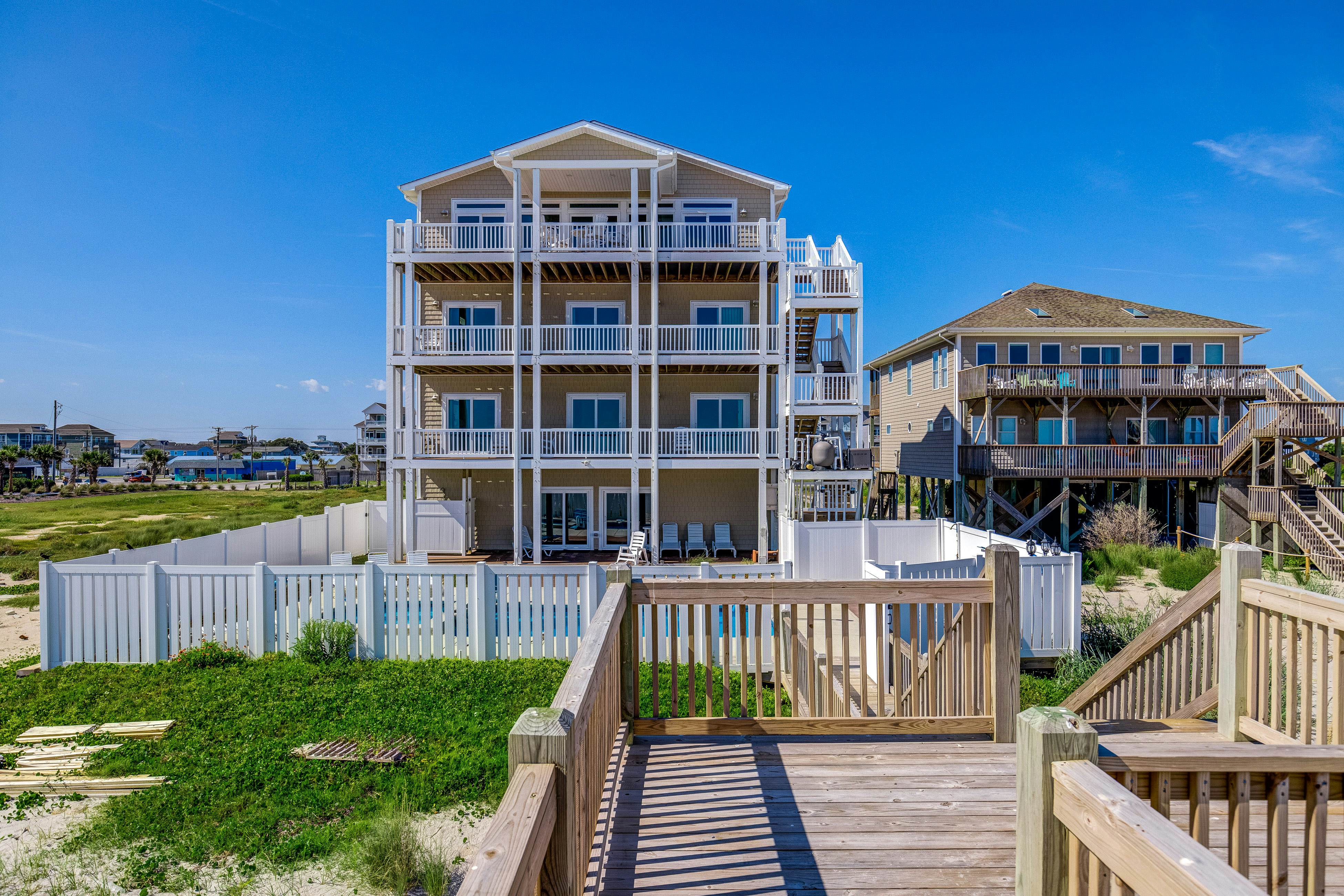 Scotch Bonnet Sunrise | 10 BD North Topsail Beach, NC Vacation Rental ...