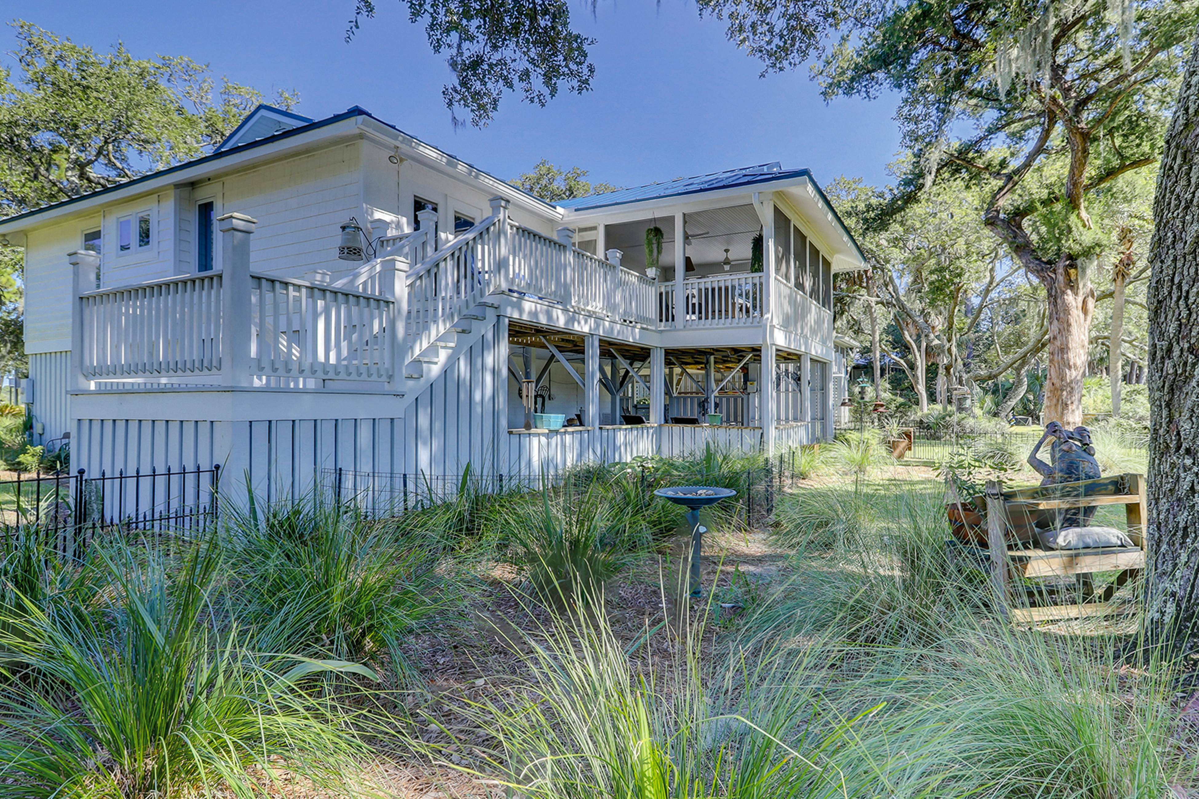 Mossy Oaks Lagoon 3 BD Edisto Beach, SC Vacation Rental Vacasa