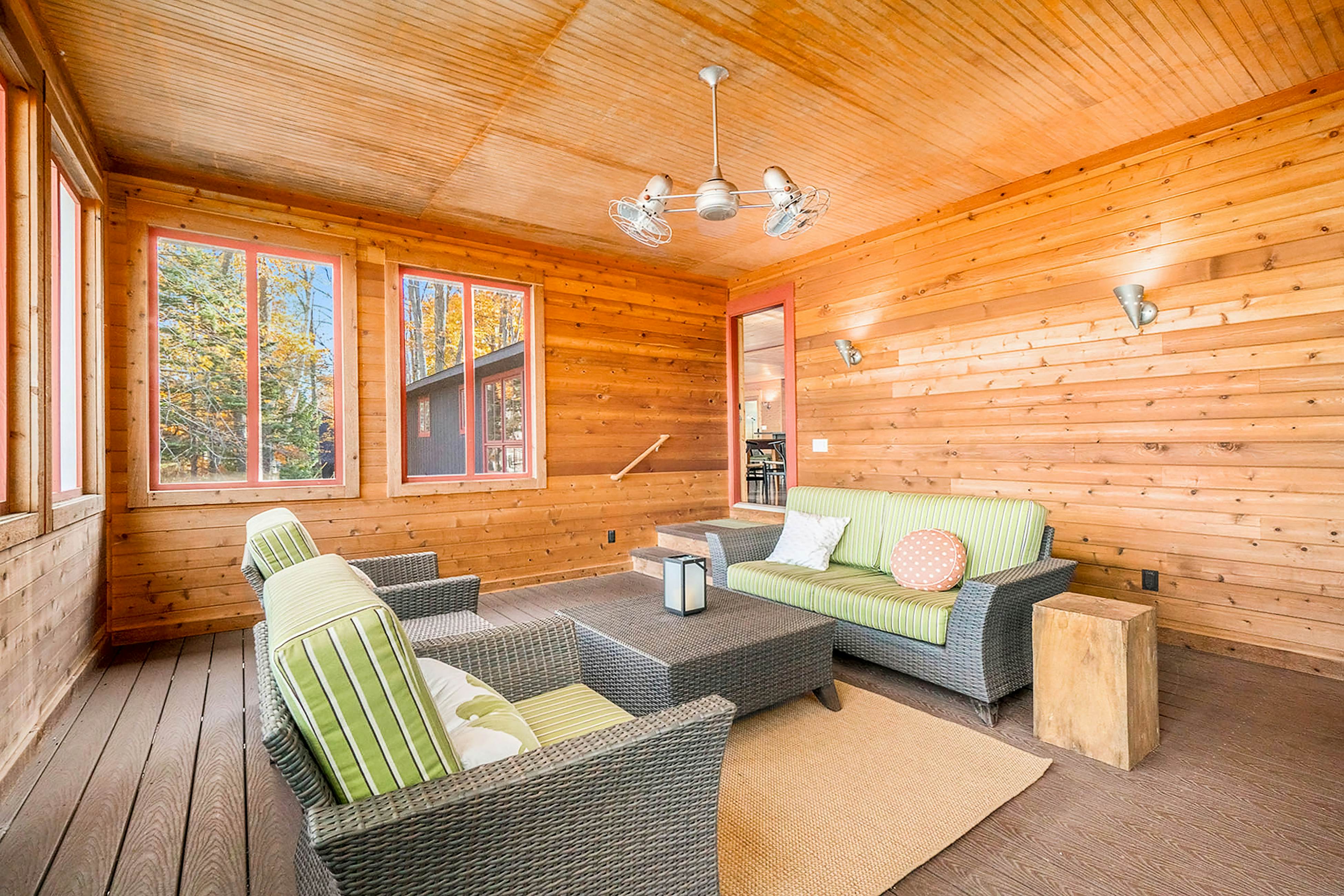 Deep Woods Modern 3 BD Honor, MI Vacation Rental Vacasa