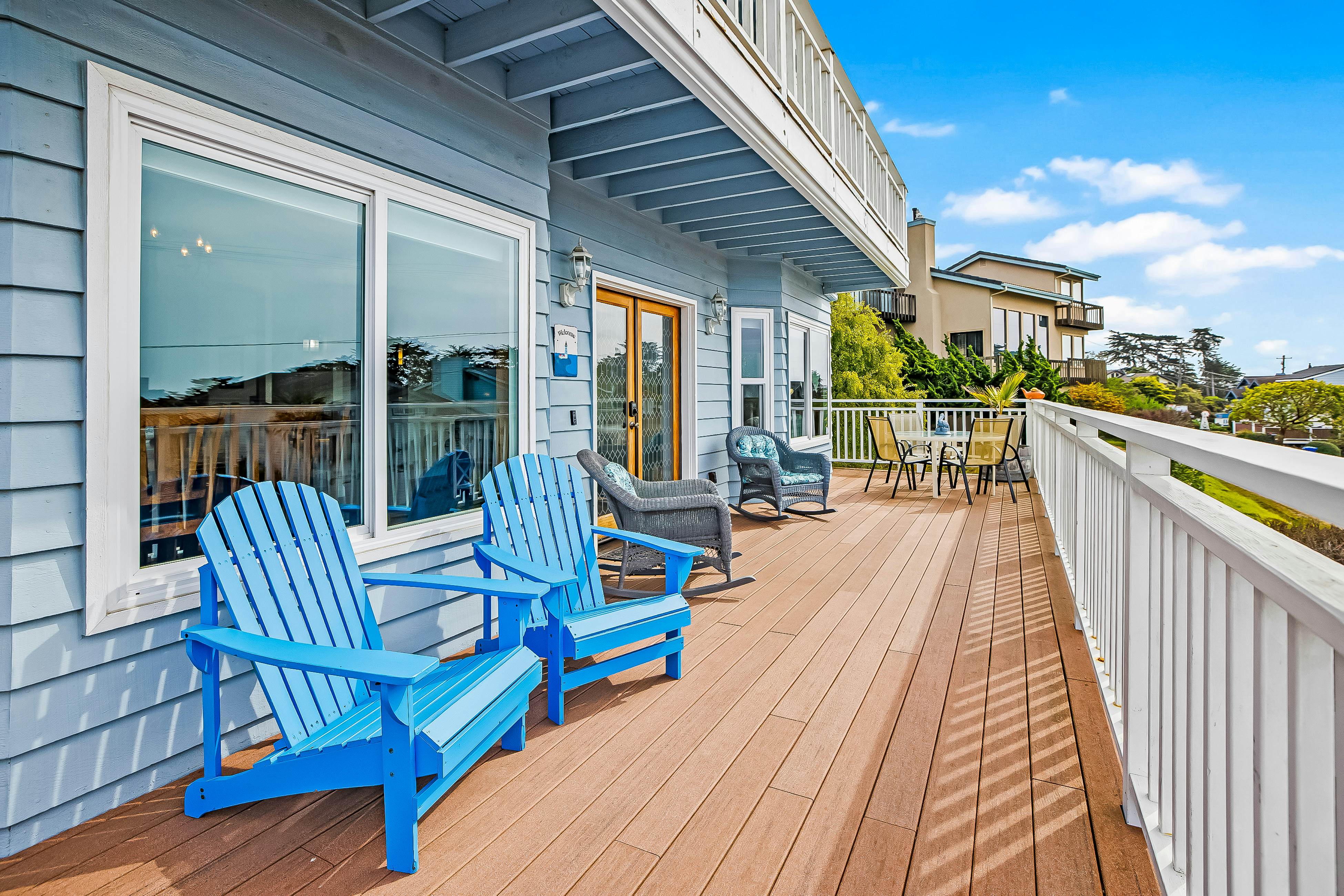 All Decked Out in Cambria 3 BD Cambria, CA Vacation Rental Vacasa