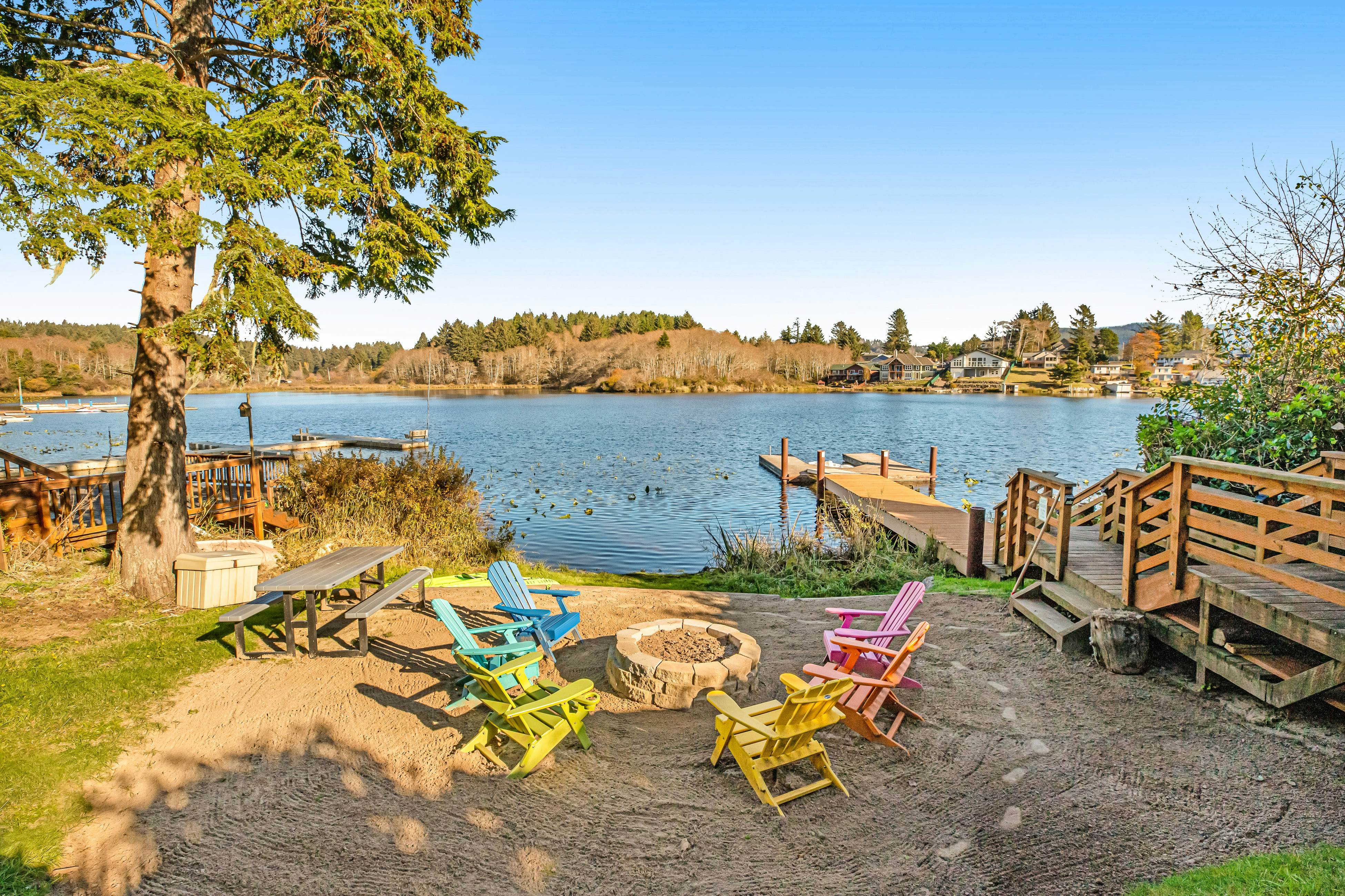 The Retreat on Devils Lake 3 BD Lincoln City, OR Vacation Rental Vacasa
