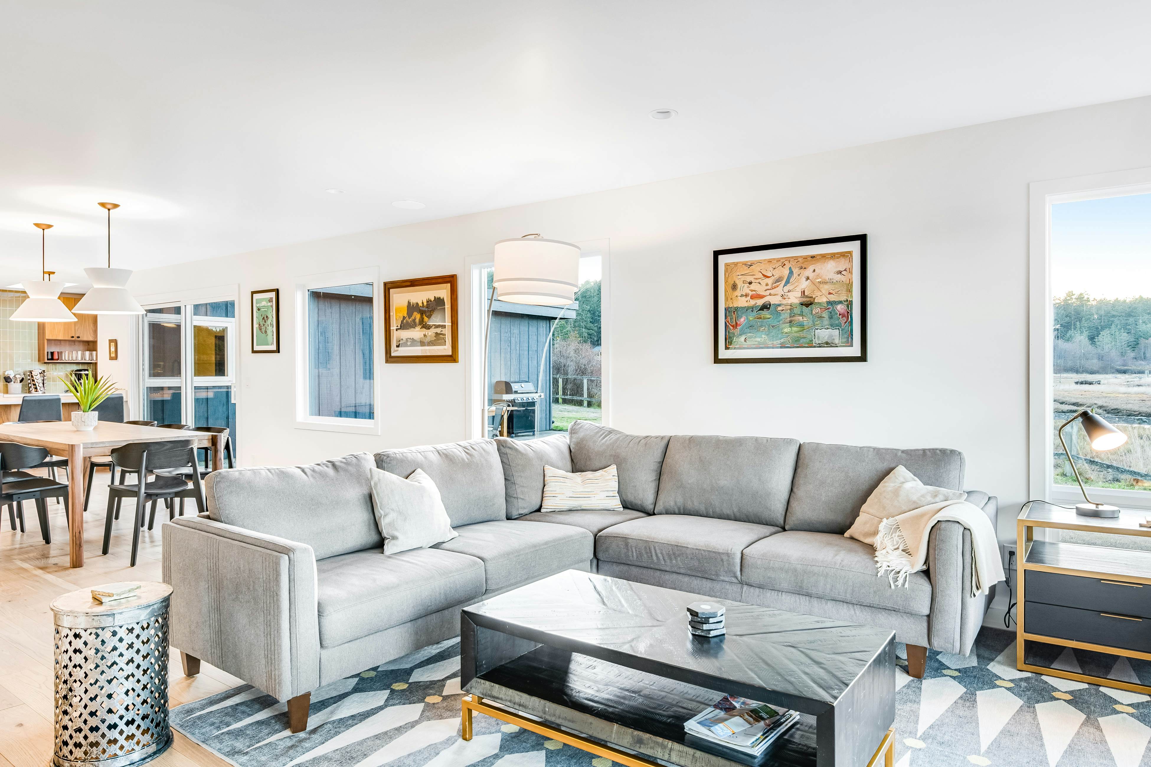 Lopez Island Mud Bay Waterfront home