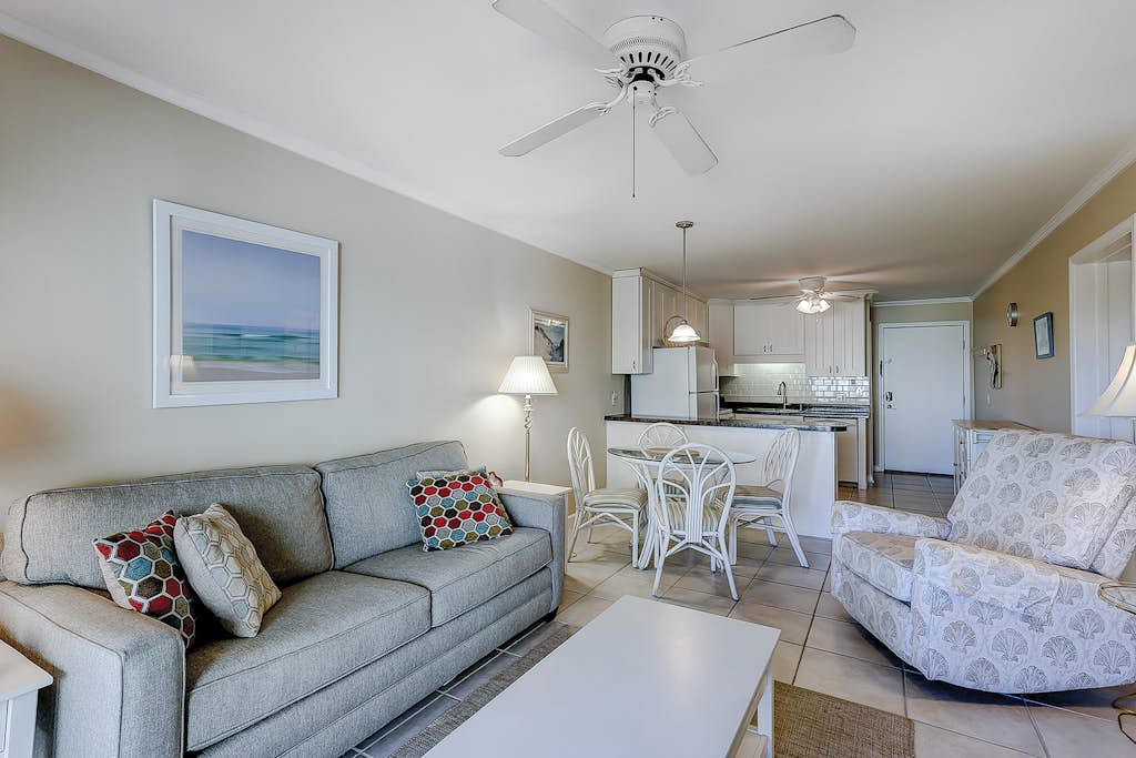 Relaxing ocean-view condo with on-site pool, private balcony & central AC — Hilton Head, SC — vacation rental