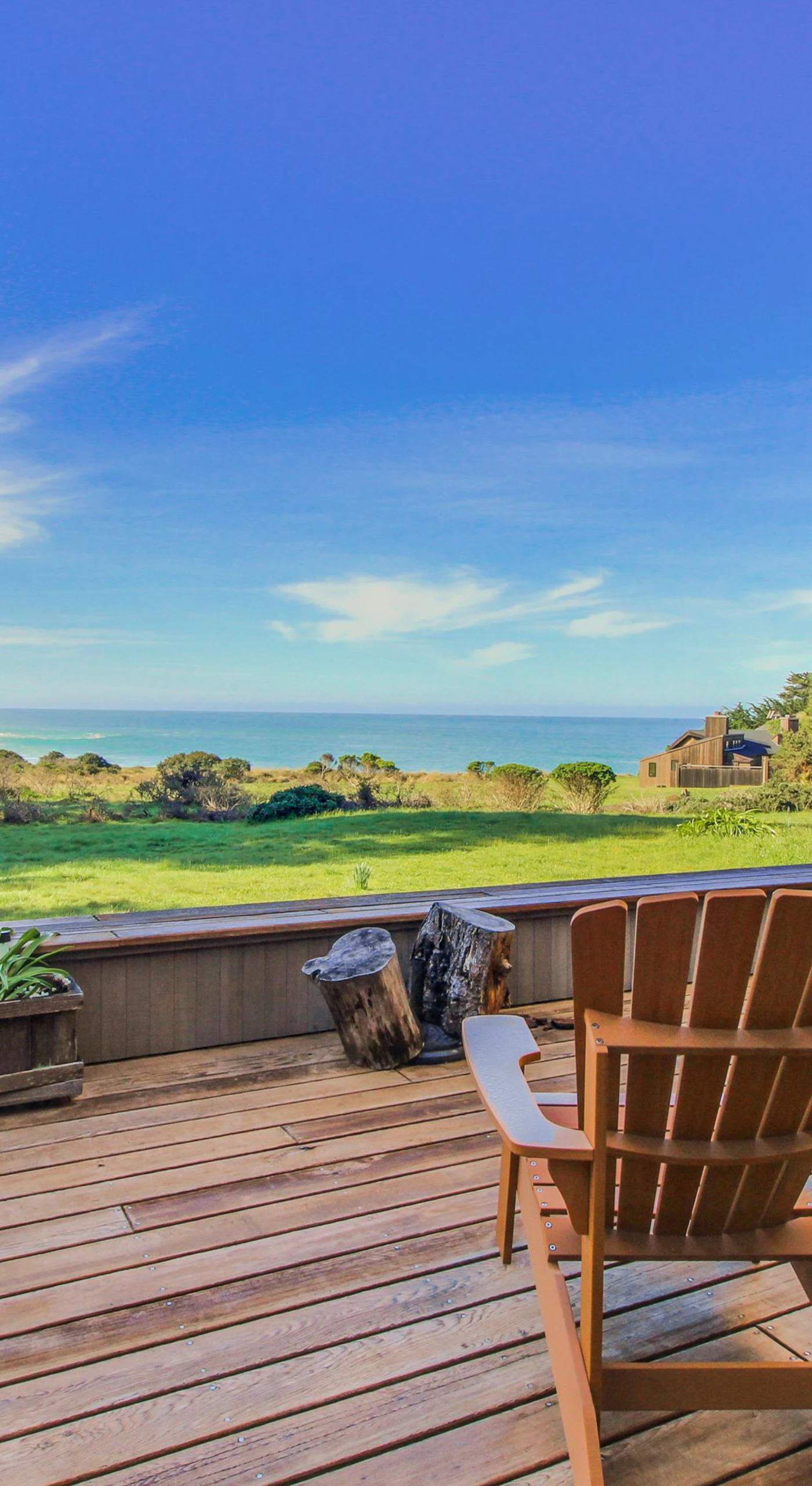 Step onto the expansive deck and sip your morning coffee while soaking in the breathtaking ocean views.