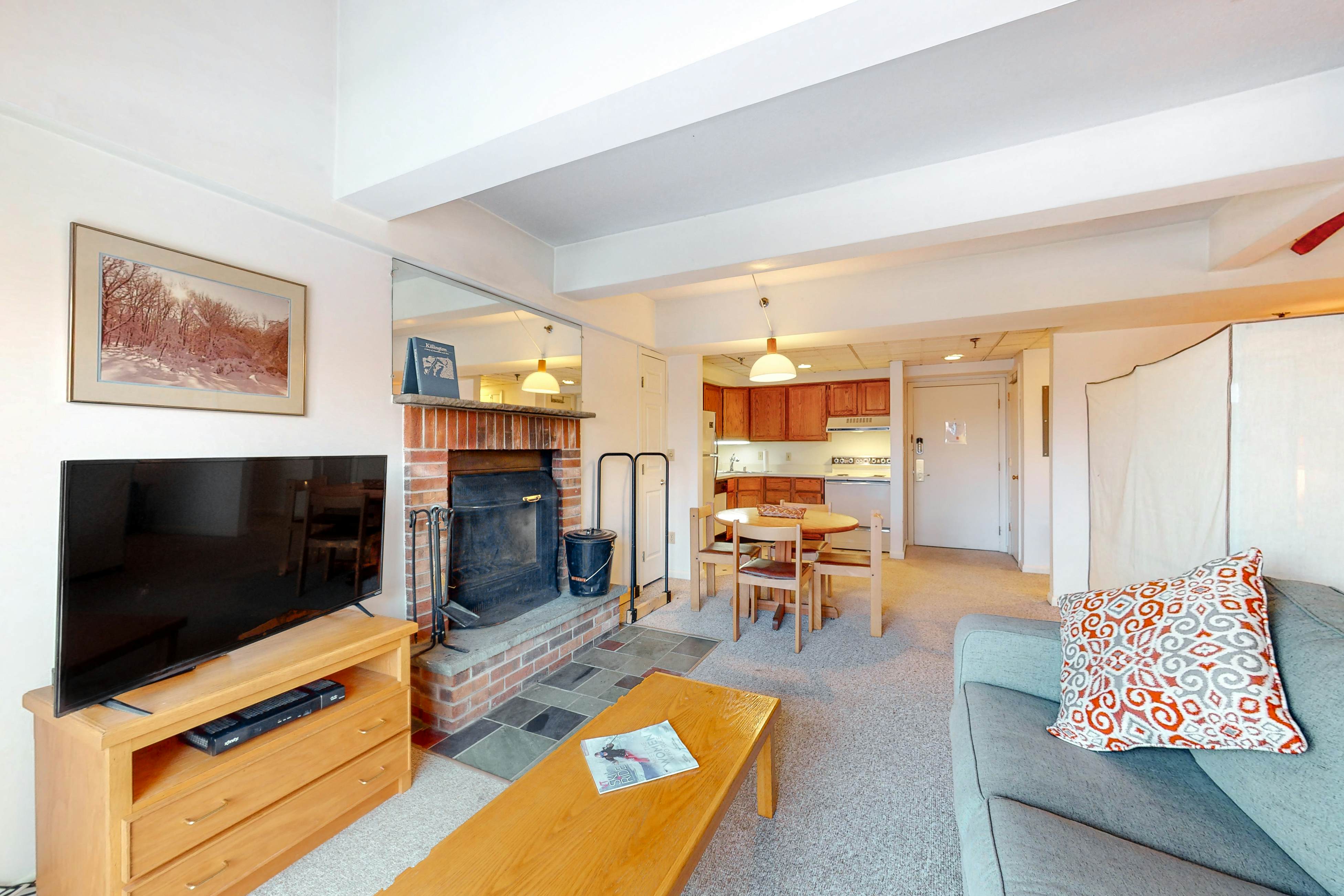 Cozy Killington Skihütte