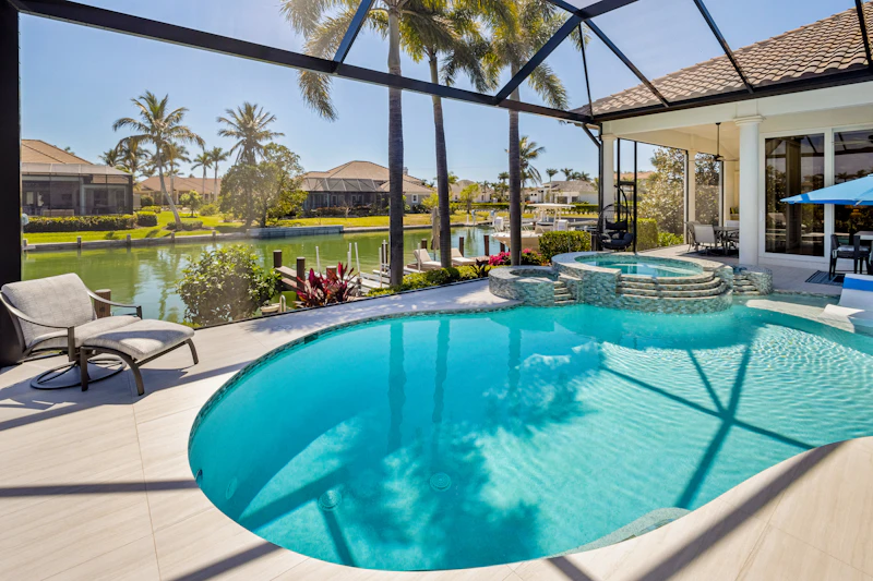 VueStay home with a private heated pool in Marco Island, Florida