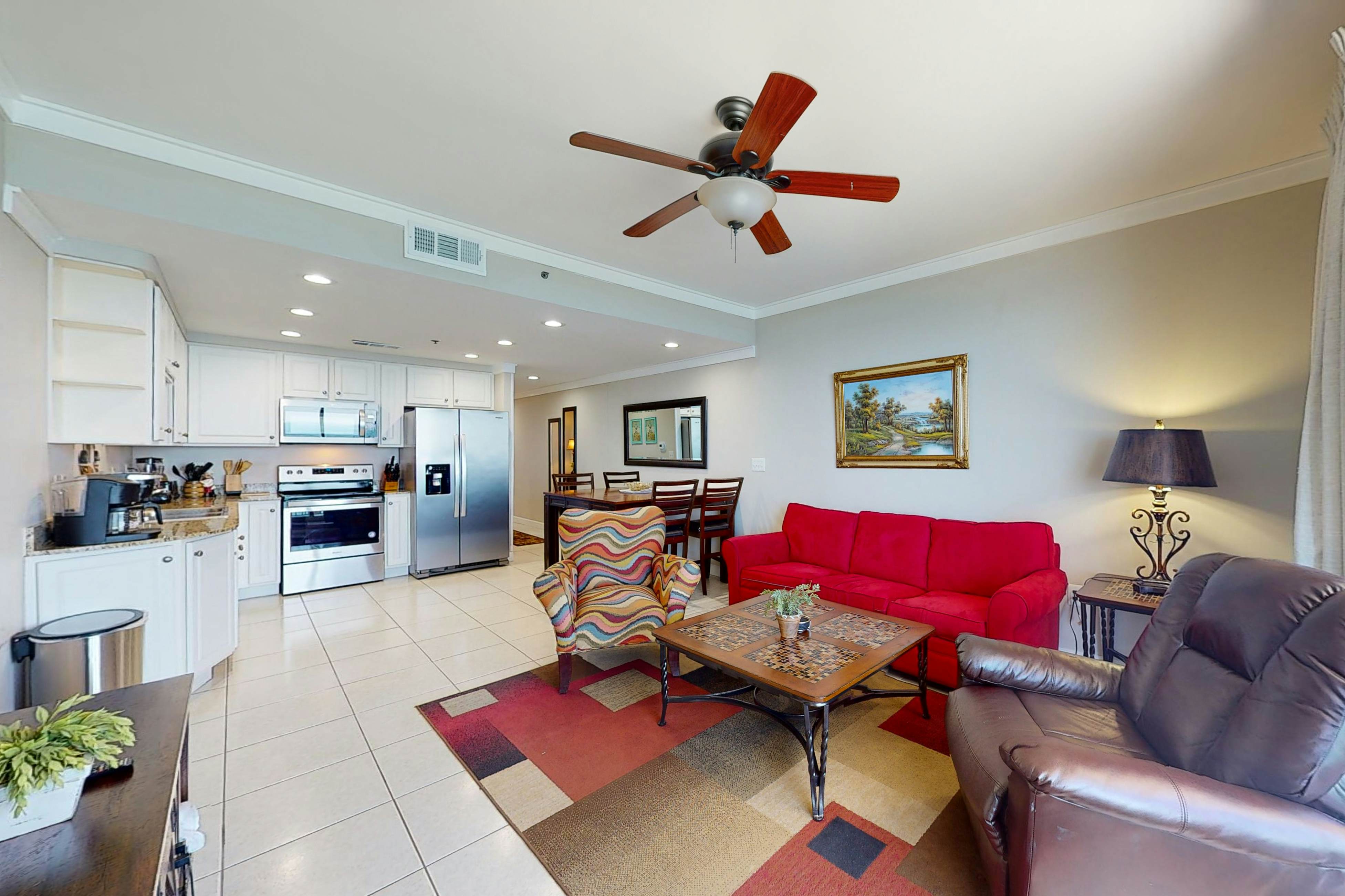 Splash Beach Resort 1206W 2 BD Panama City Beach, FL Vacation Rental