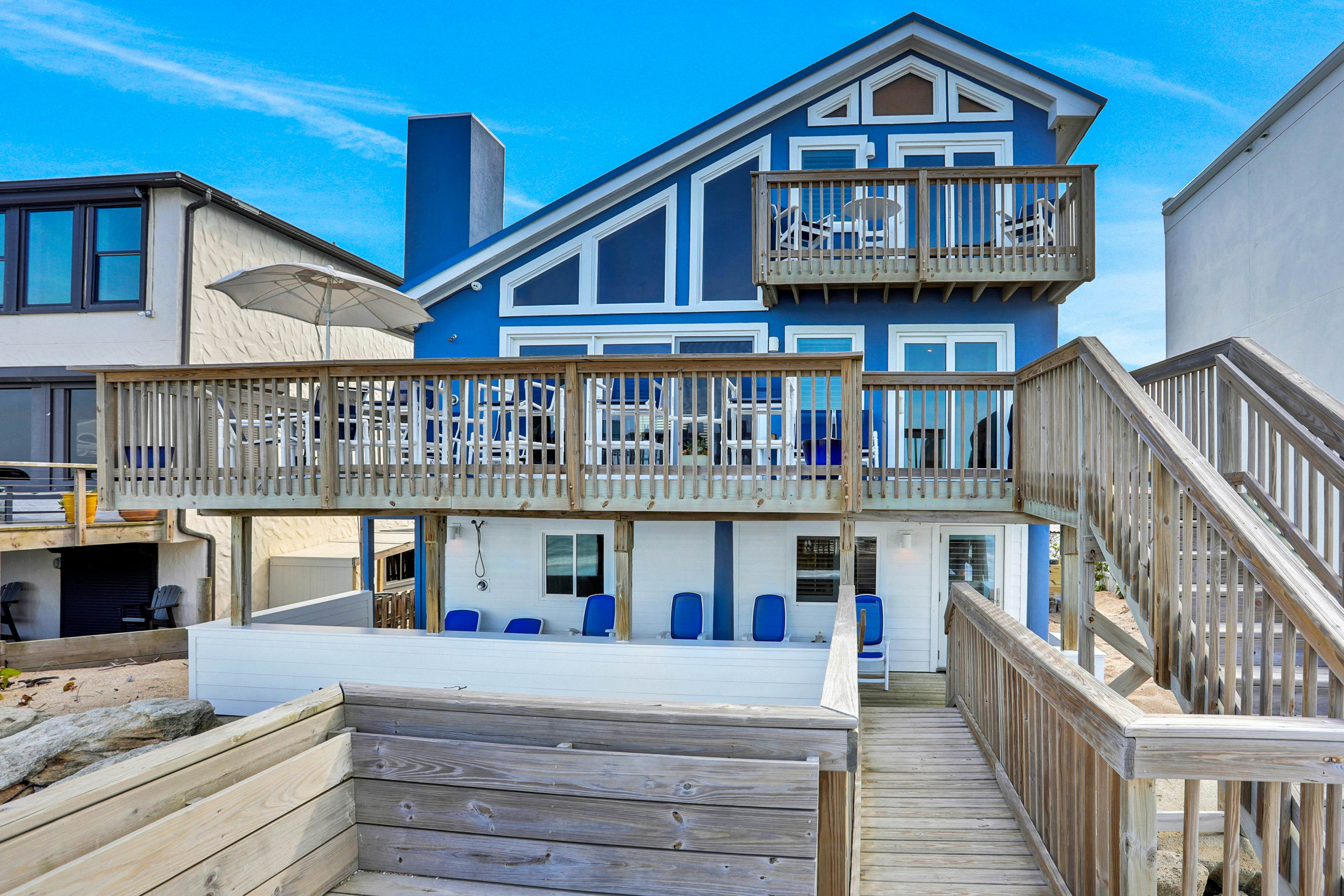 Dolphin House On The Beach 3 BD New Smyrna Beach, FL Vacation Rental