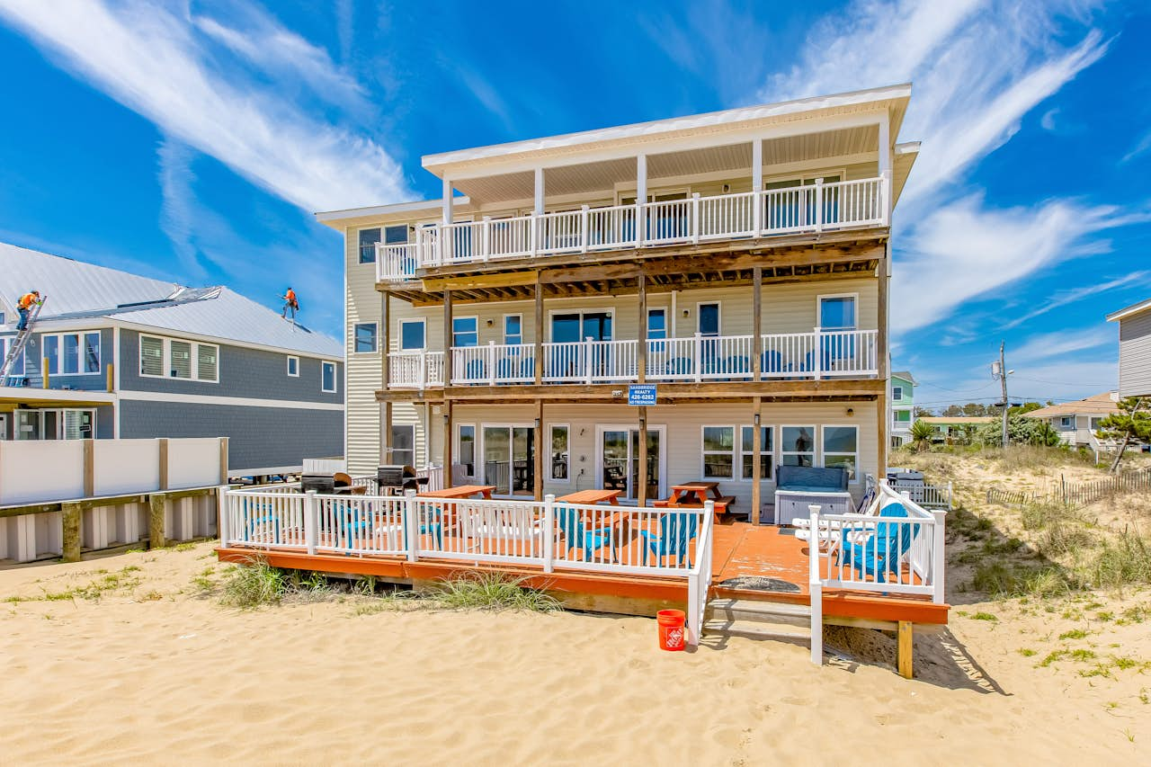 Oceanfront Villa | 12 BD Virginia Beach, VA Vacation Rental | Vacasa