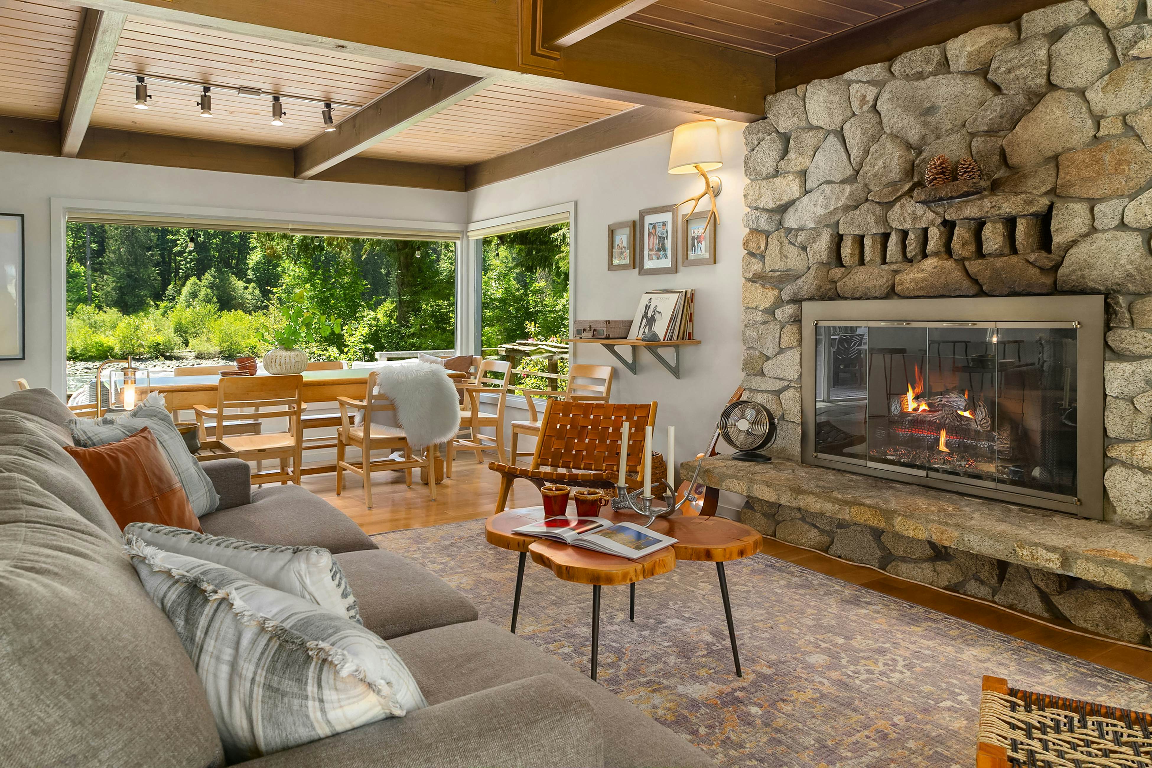 Timber Creek Cabin 2 BD Index, WA Vacation Rental Vacasa