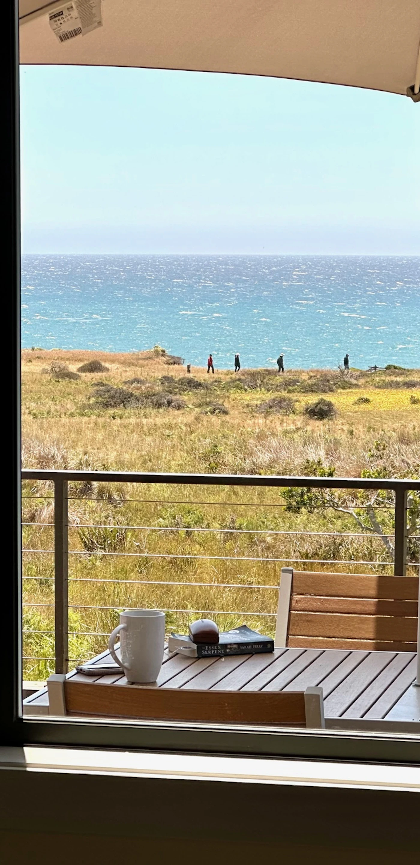 Step onto the deck and breathe in the fresh sea air, with endless ocean views inviting you to relax.