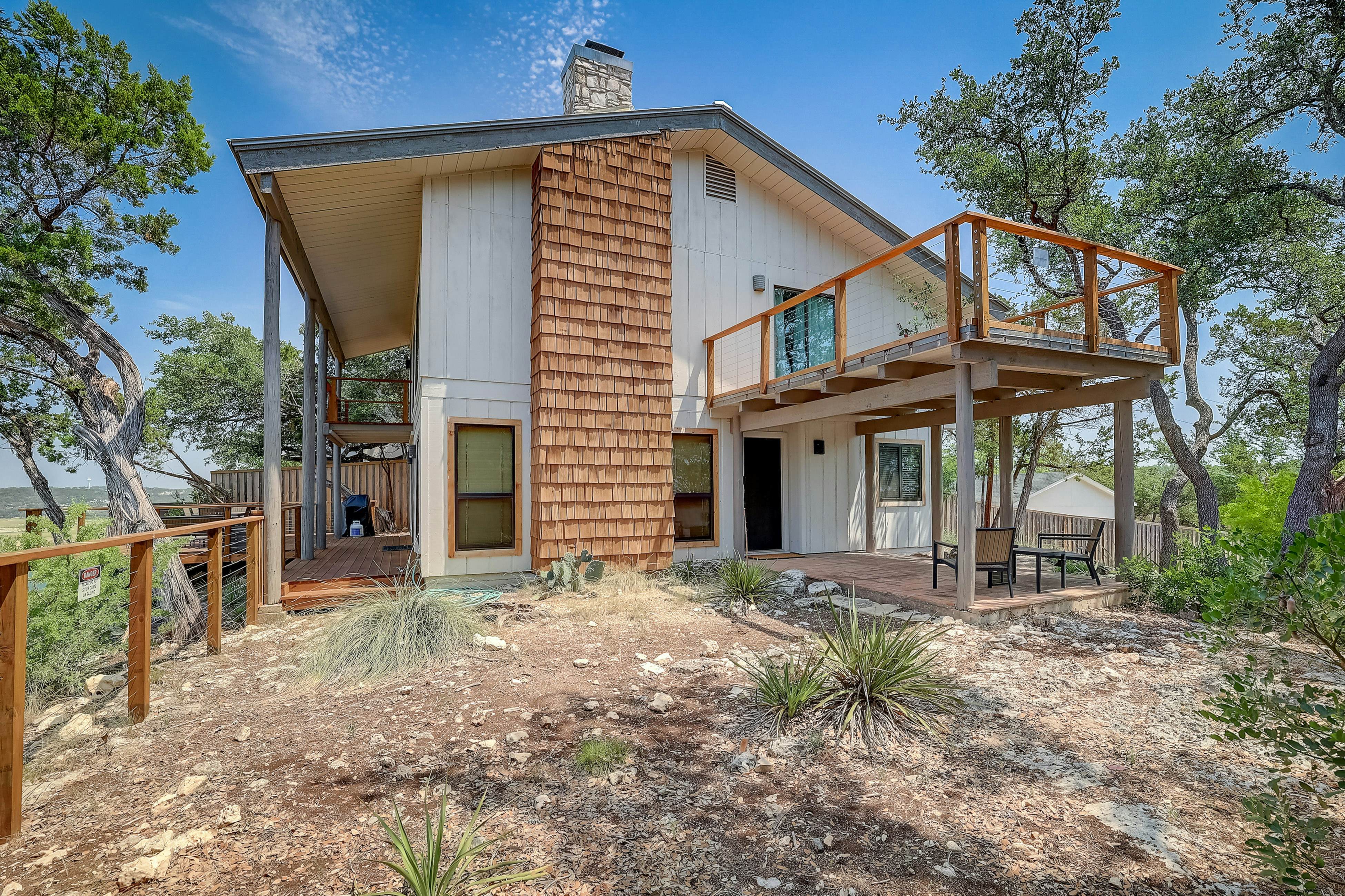 Perched Above the River