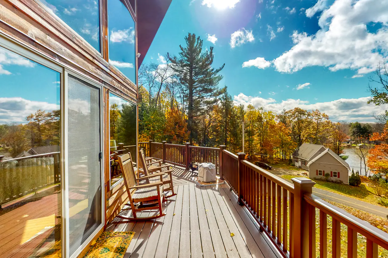 Autumn Hill Lakehouse 3 BD Hinsdale, MA Vacation Rental Vacasa