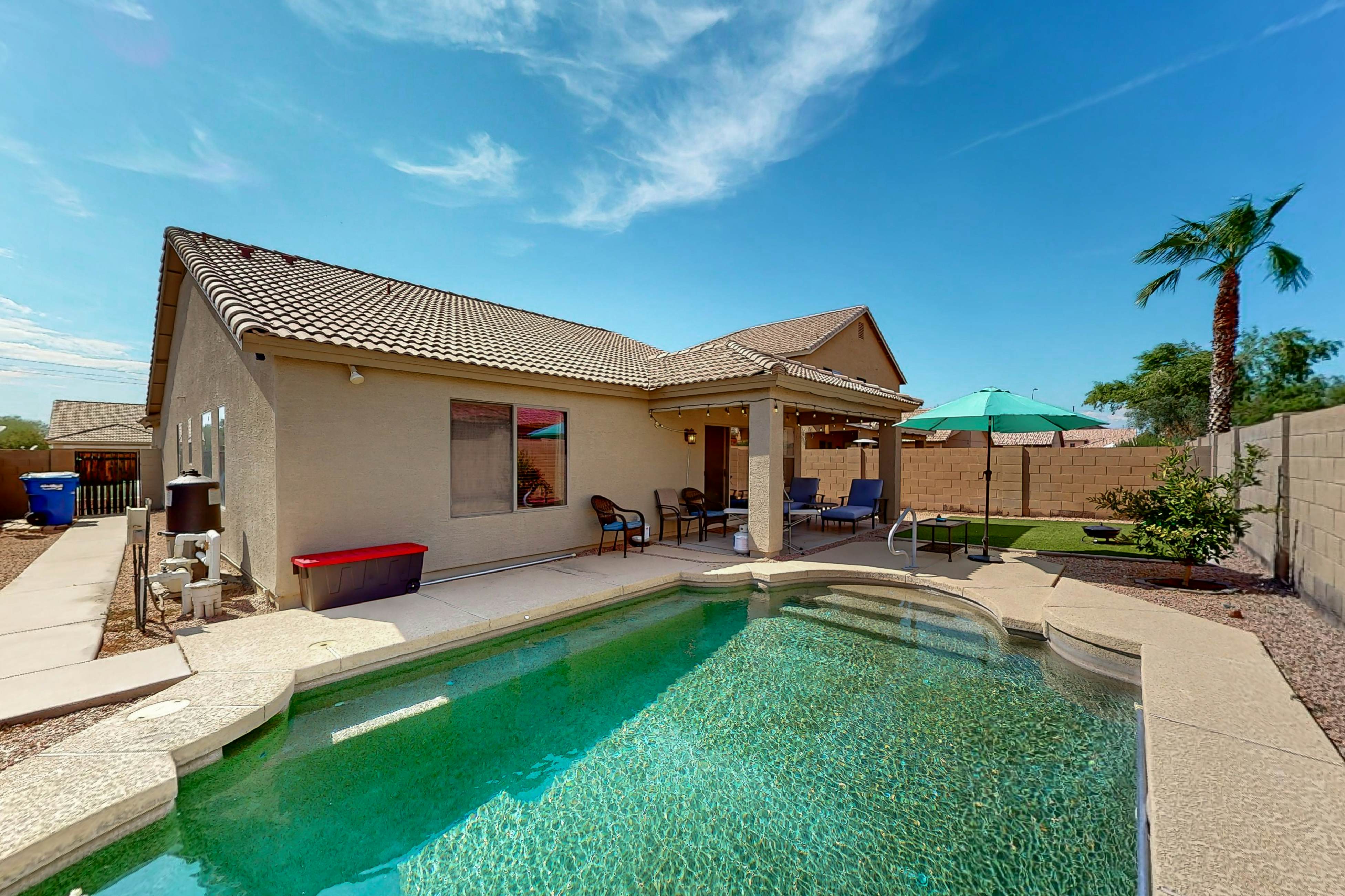 Blue Umbrella Retreat 3 BD Avondale, AZ Vacation Rental Vacasa