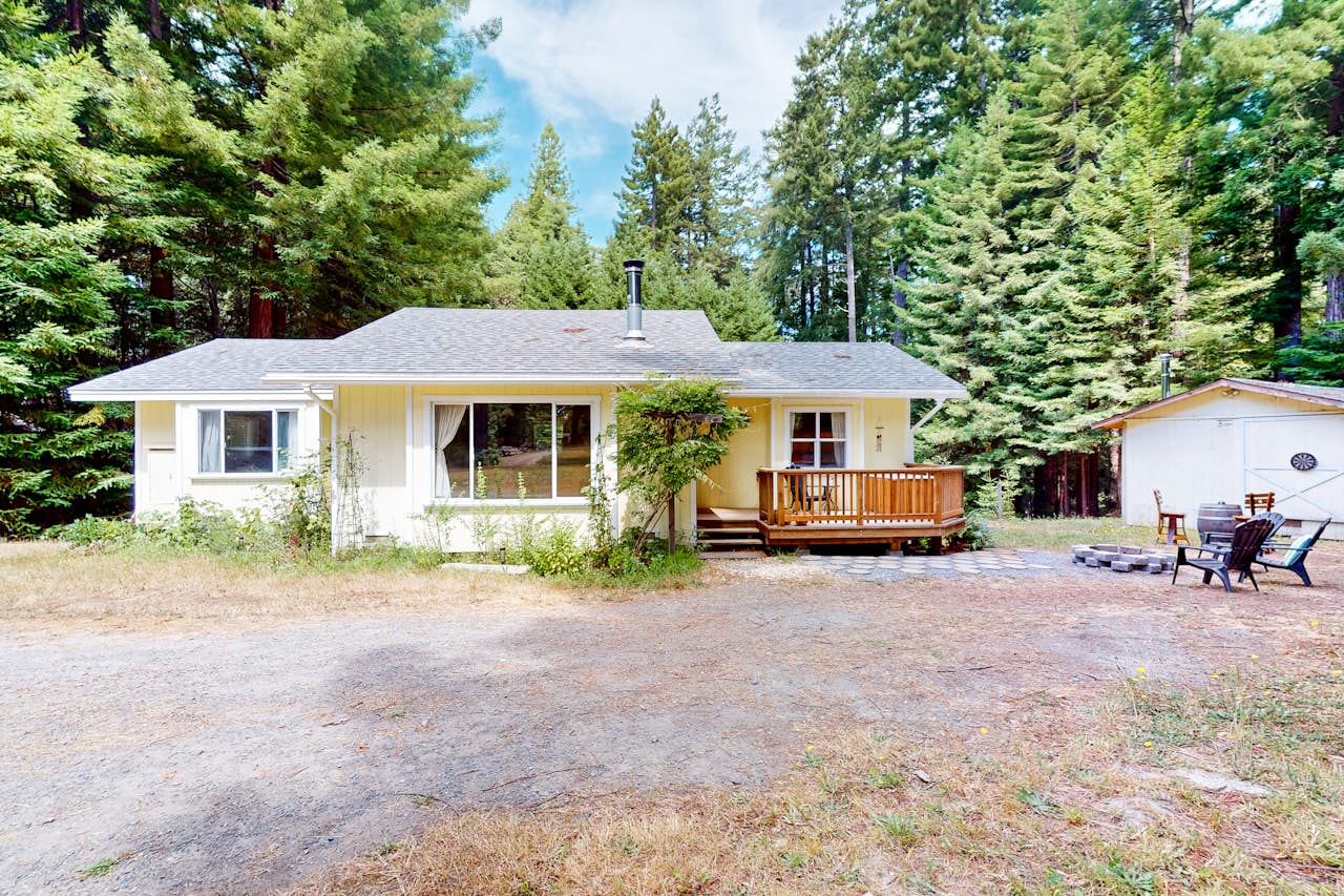 Redwood Bliss 2 BD Little River, CA Vacation Rental Vacasa