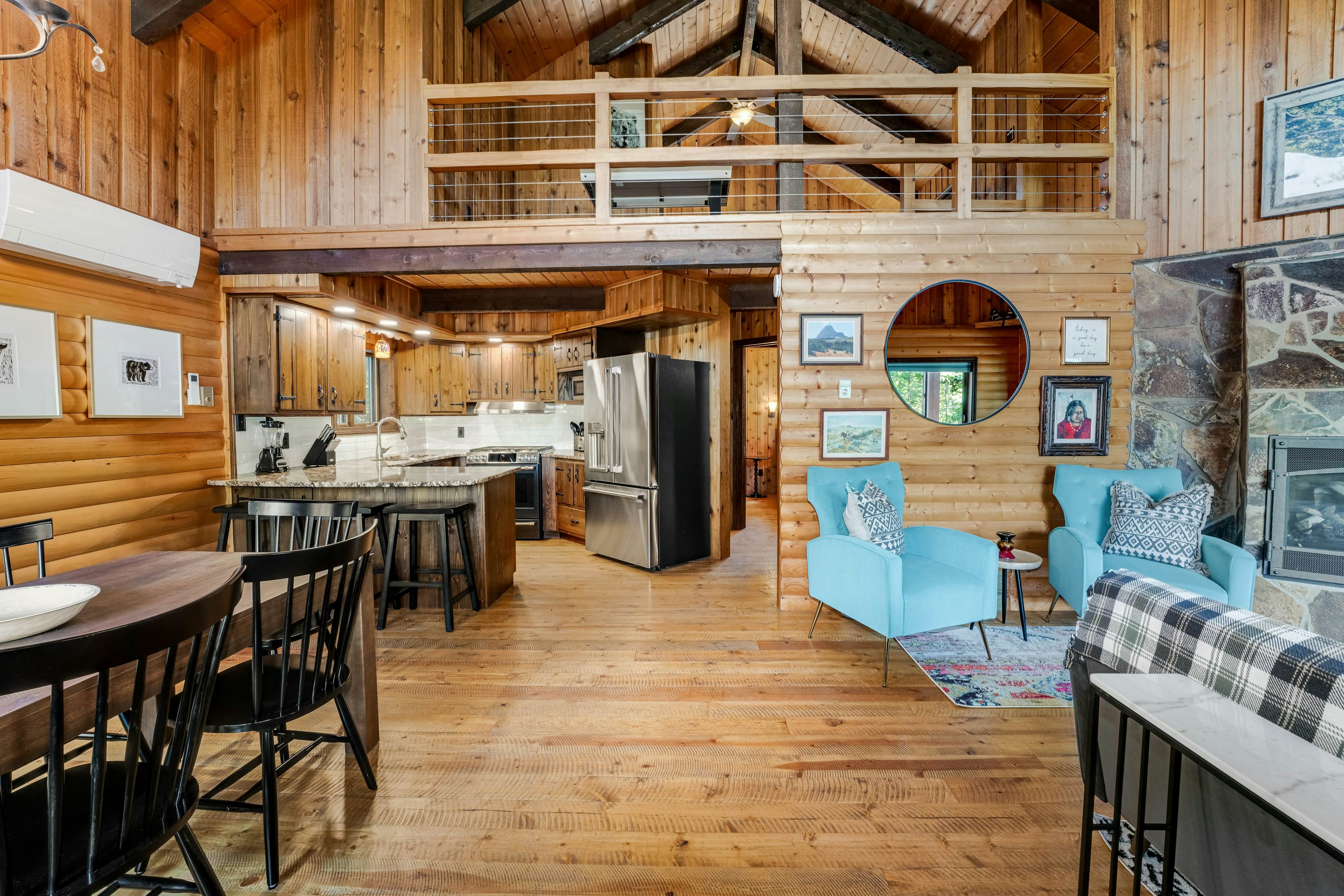 Log Cabin Lookout 2 BD Bigfork, MT Vacation Rental Vacasa