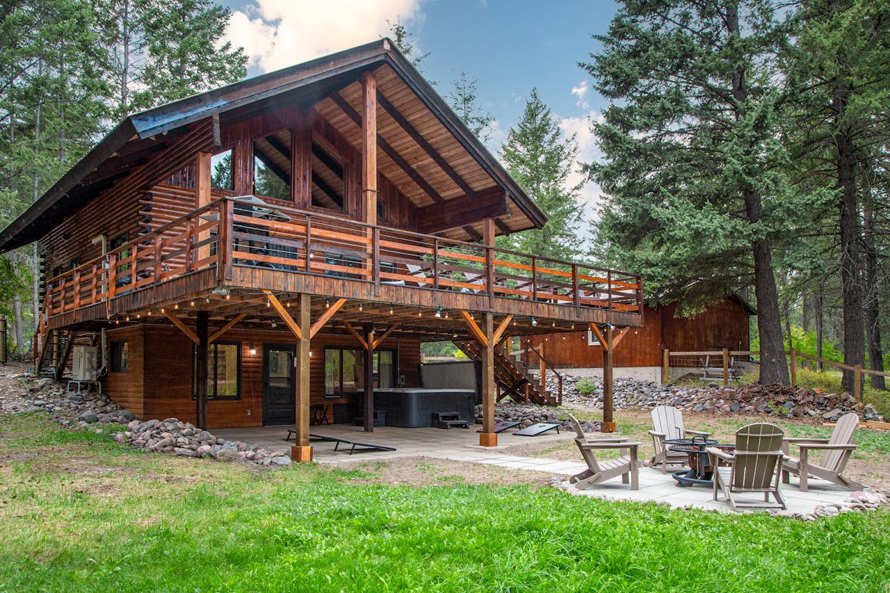 Log Cabin Lookout 2 BD Bigfork, MT Vacation Rental Vacasa