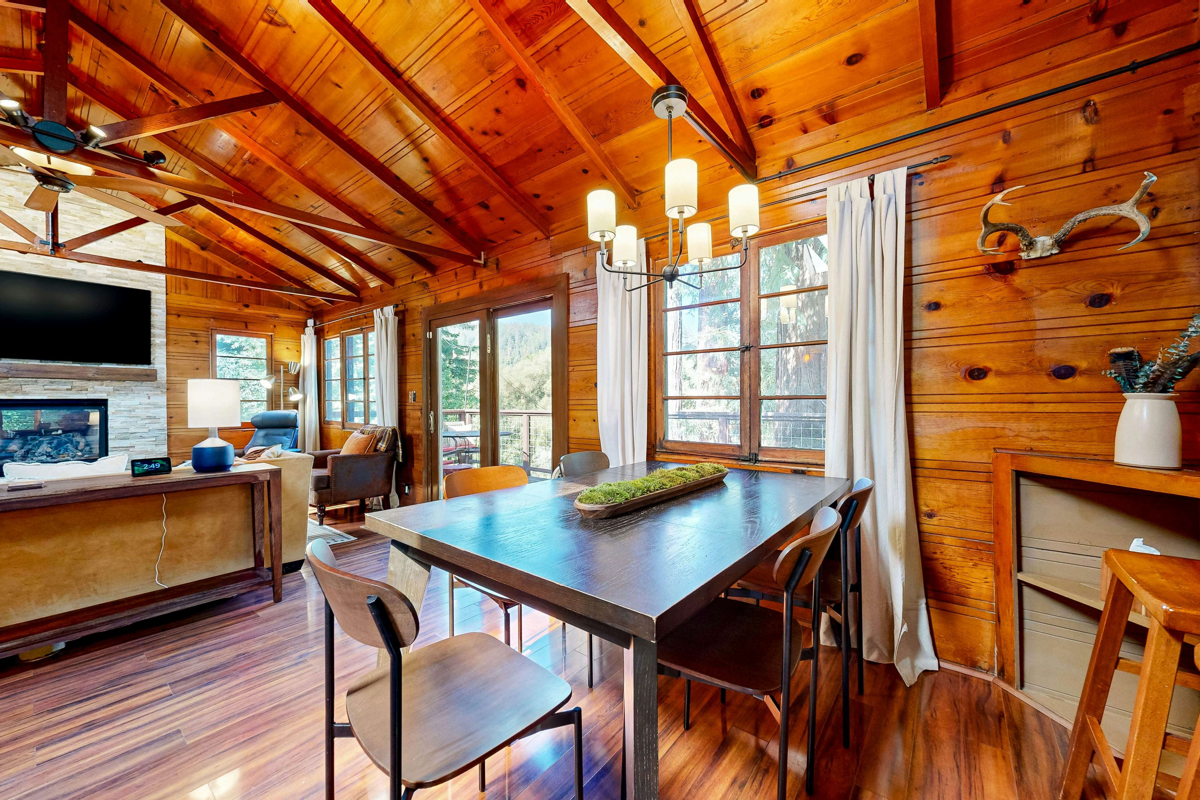 Cozy Riverview Cabin 2 BD Forestville, CA Vacation Rental Vacasa