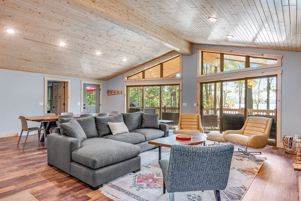 Anvil Lake Lodge | 5 BD Eagle River, WI Vacation Rental | Vacasa