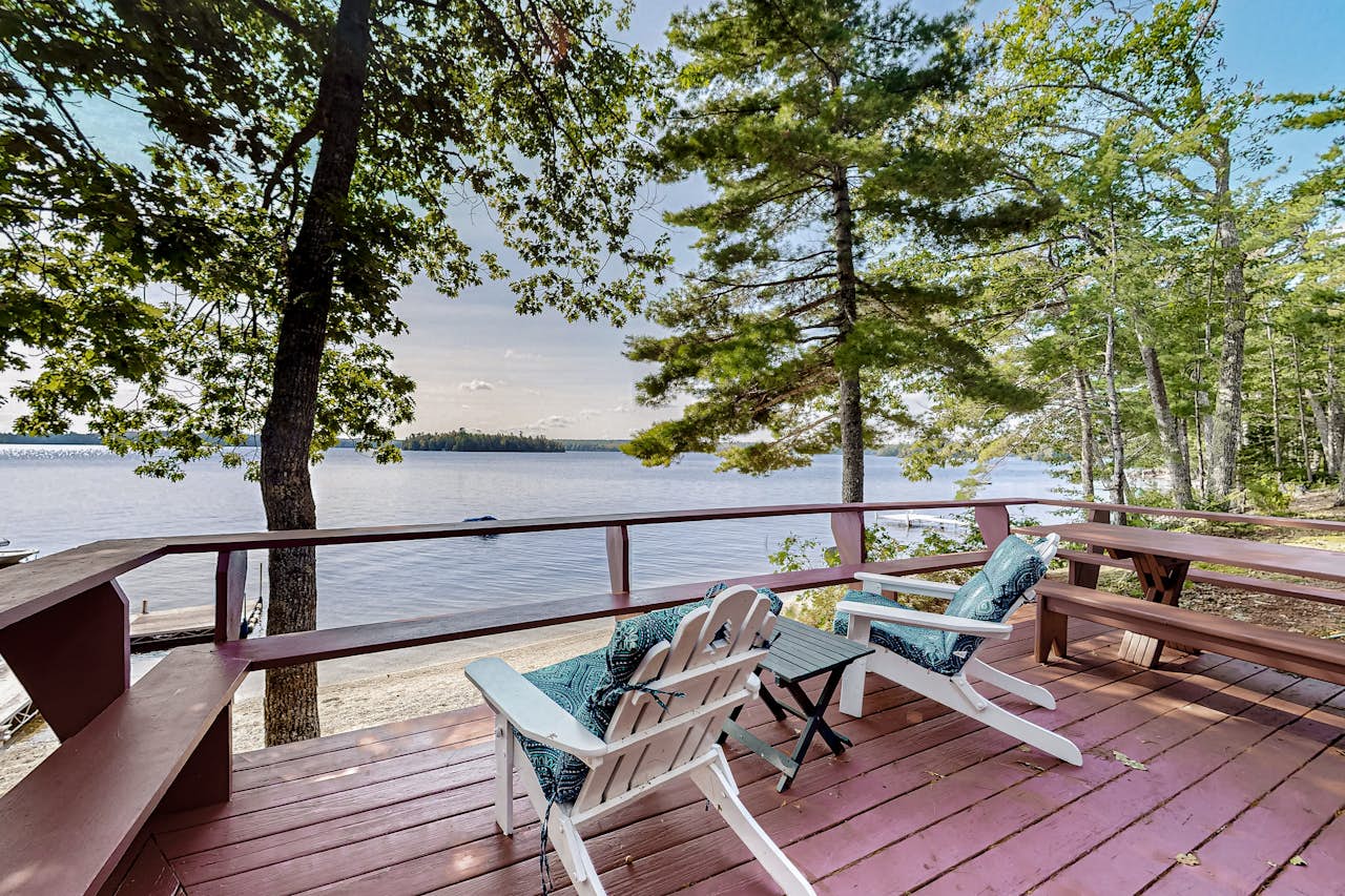 Green Lake's Exclusive Beach Haven 3 BD Ellsworth, ME Vacation Rental