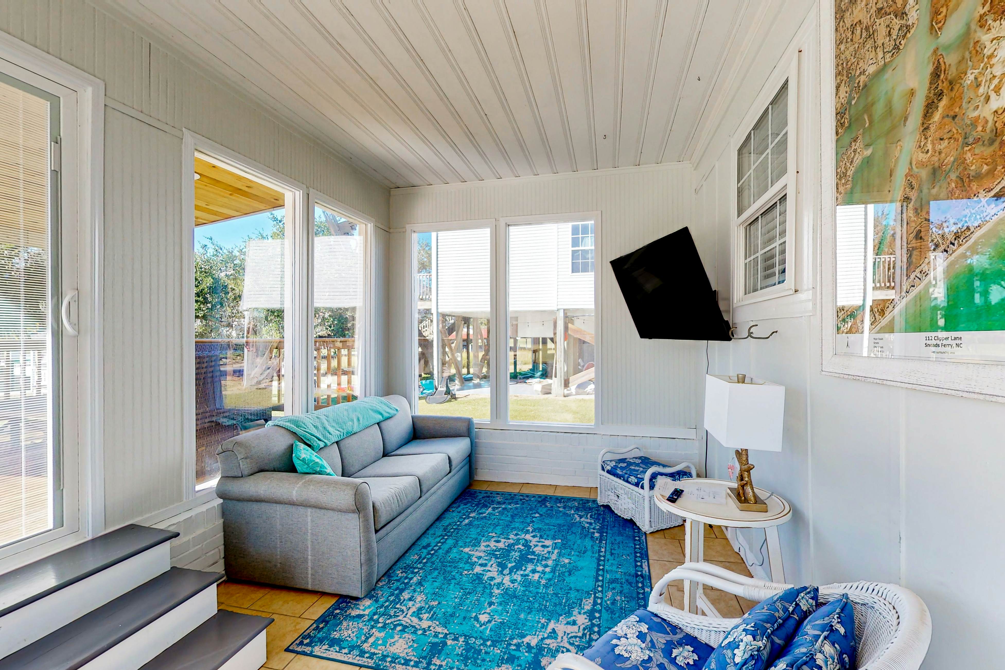 The Boat House 2 BD Sneads Ferry, NC Vacation Rental Vacasa