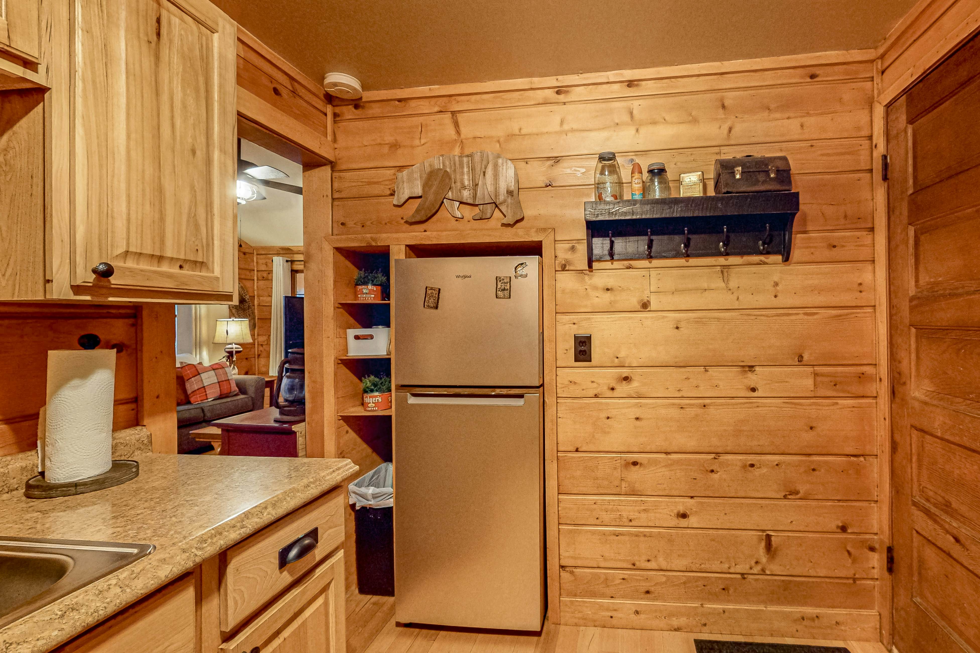 Little Red Lakeside Cabin