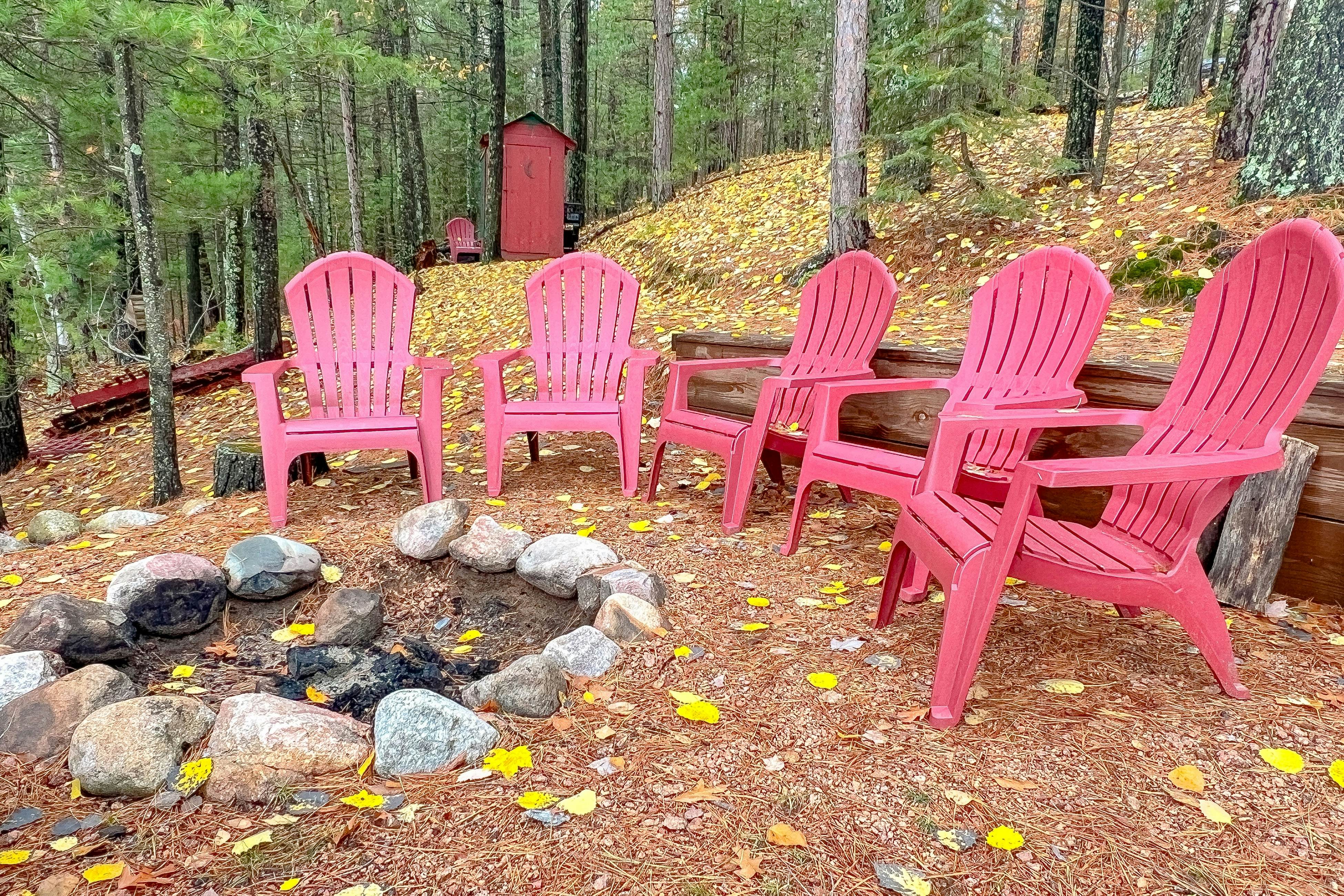 Little Red Lakeside Cabin