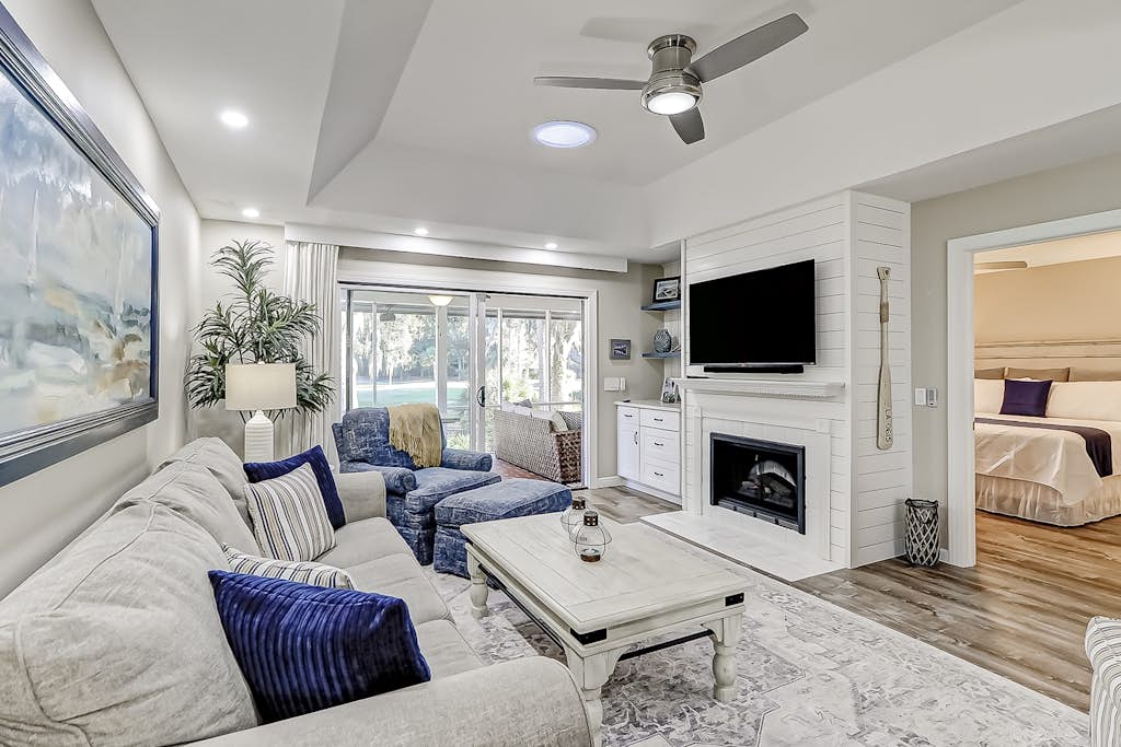 Enchanting beach/golf retreat with pool, screened porch & amazing views — Hilton Head, SC — vacation rental