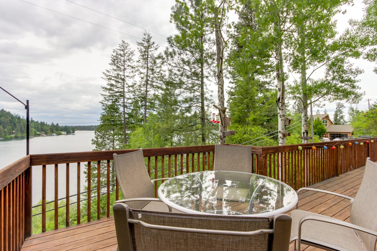 Cozy Hayden Idaho Lake Cabin 2 BD Vacation Rental in Hayden Lake, ID