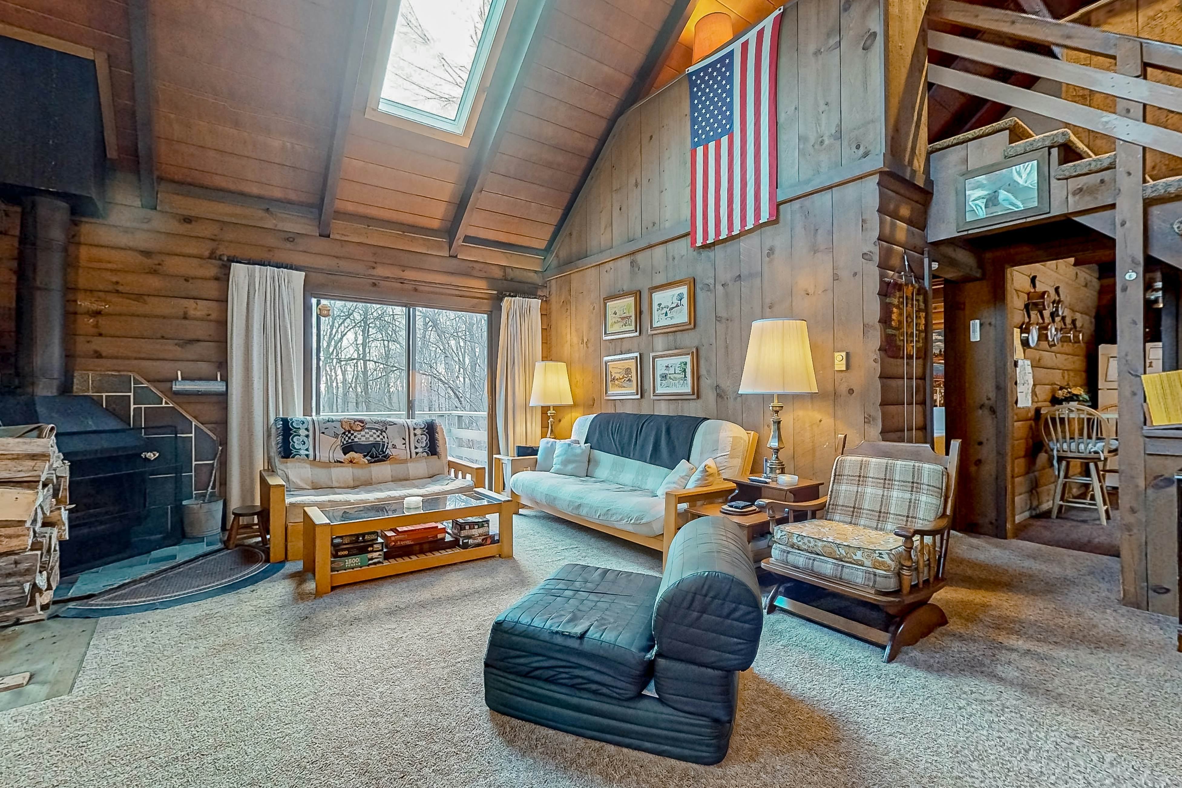 Log Ski Lodge