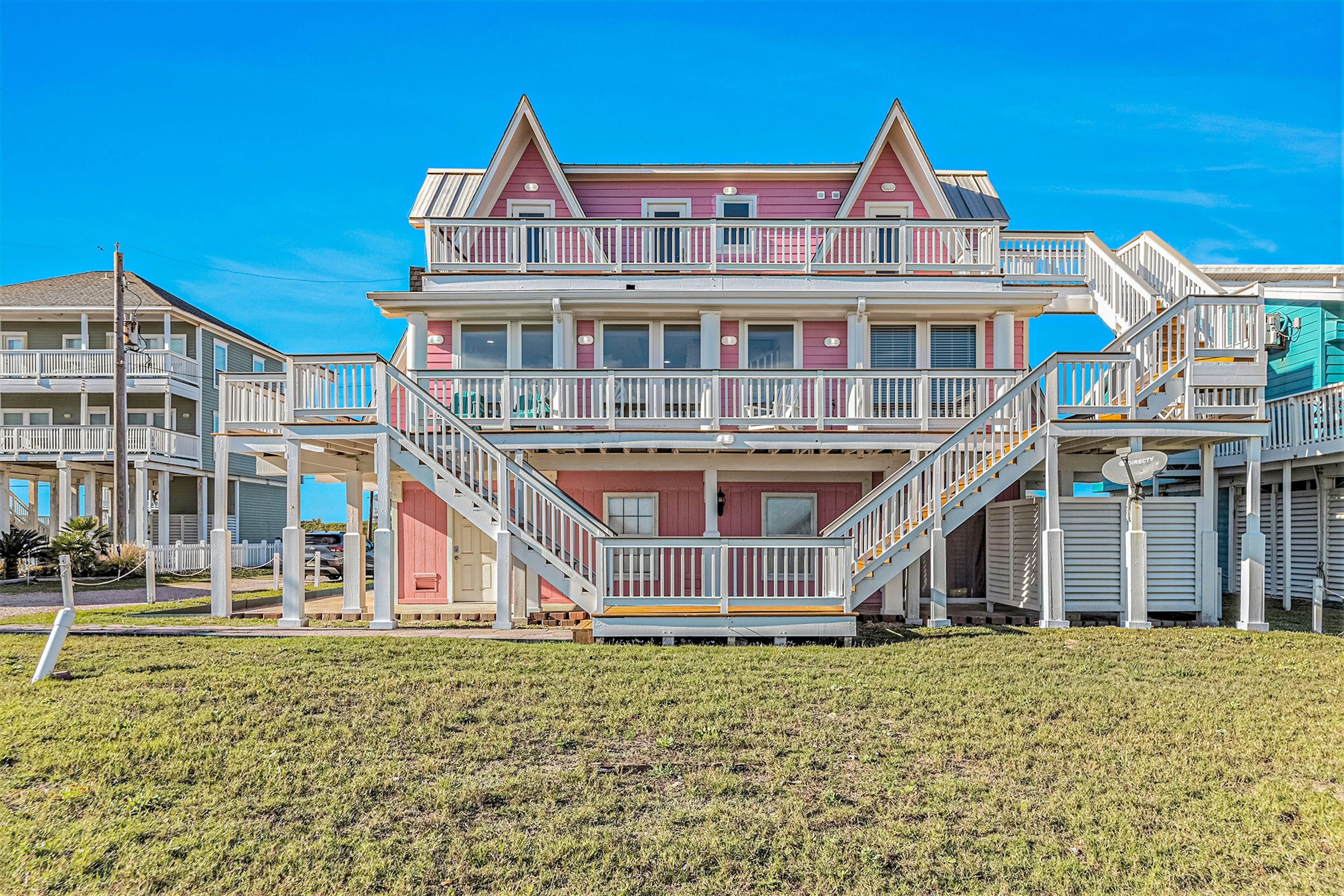 Pink Lady by the Sea
