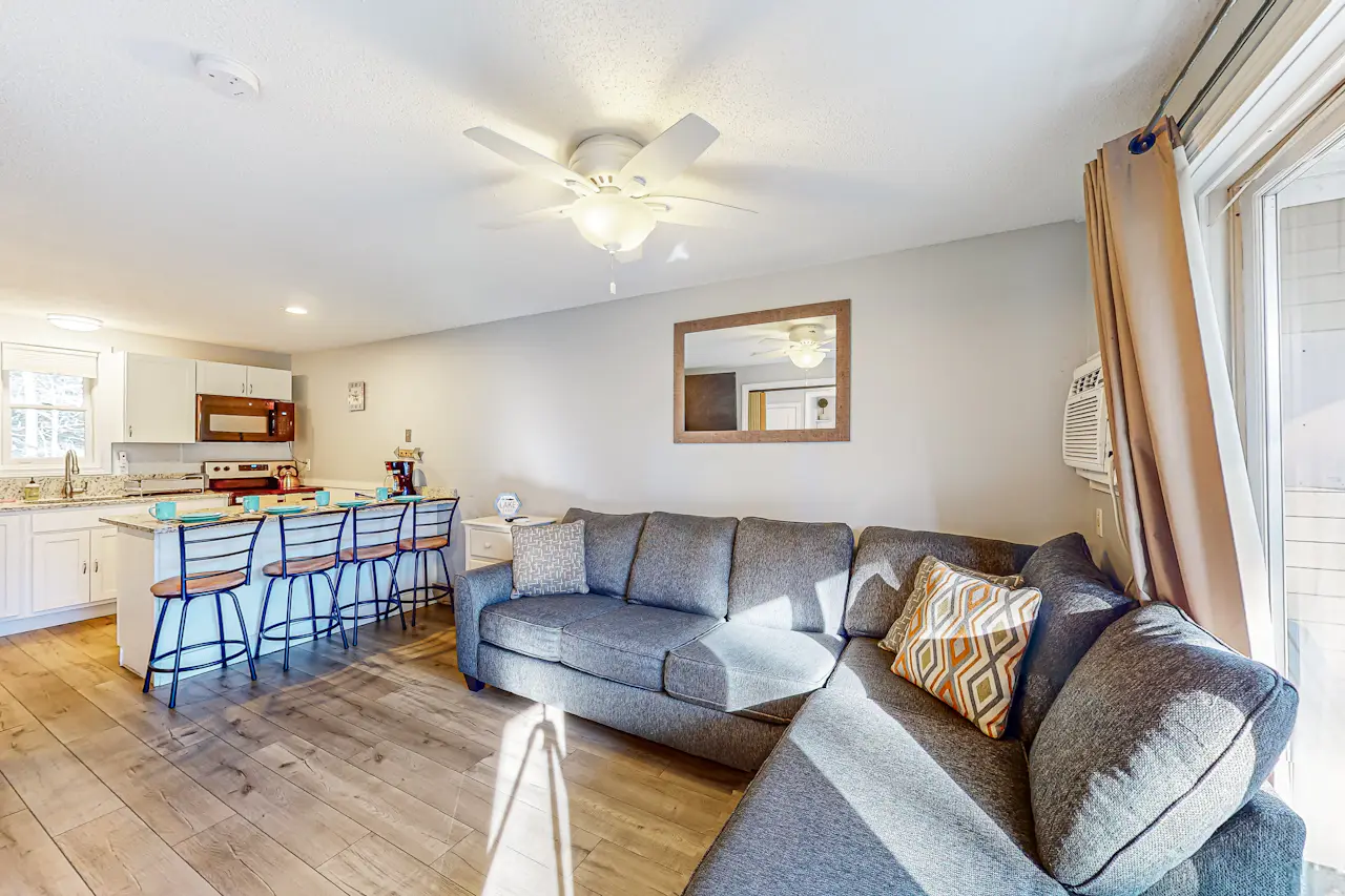 Misty Harbor Beach Retreat 1 BD Gilford, NH Vacation Rental Vacasa