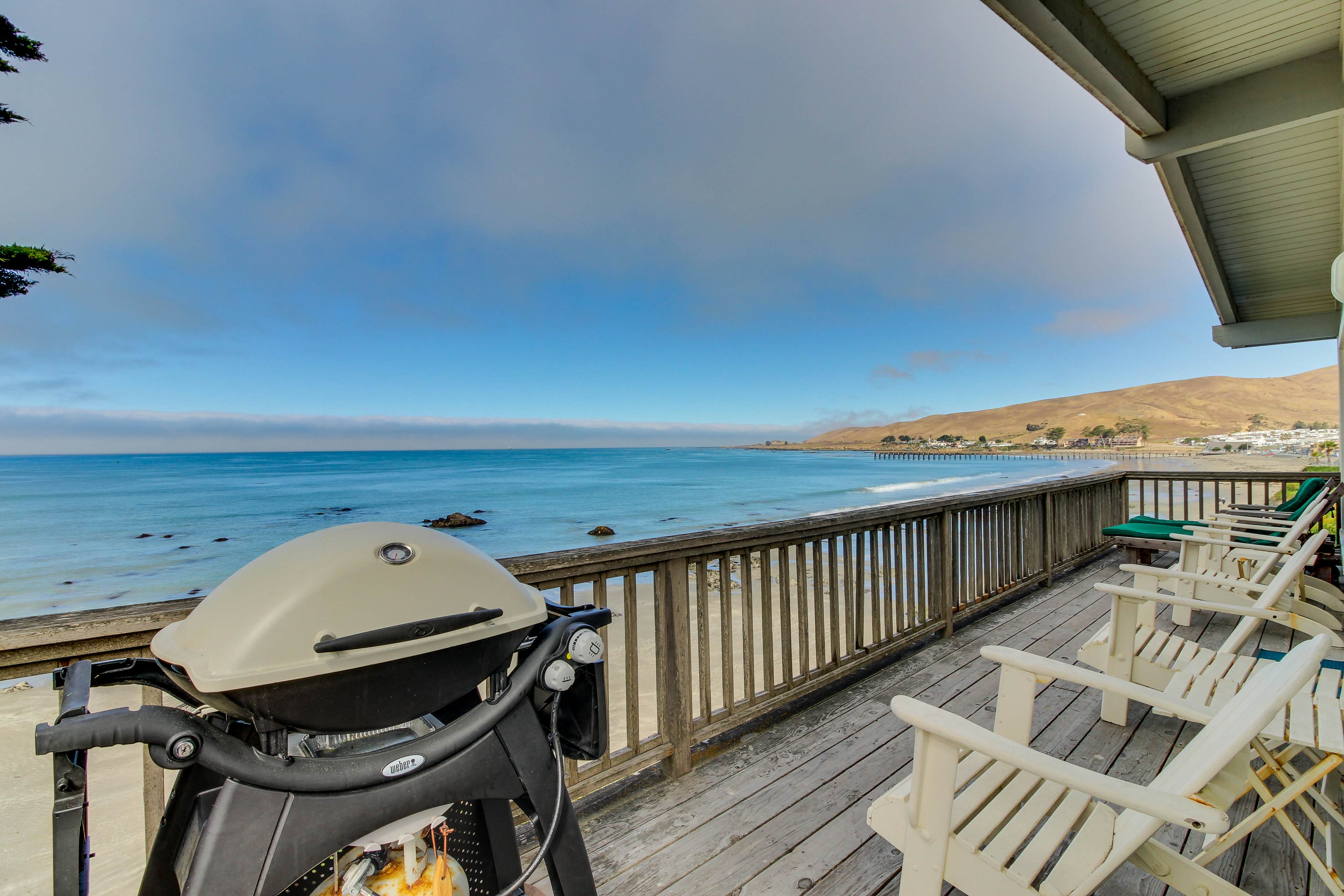Oceanfront Dream 3 BD Cayucos, CA Vacation Rental Vacasa