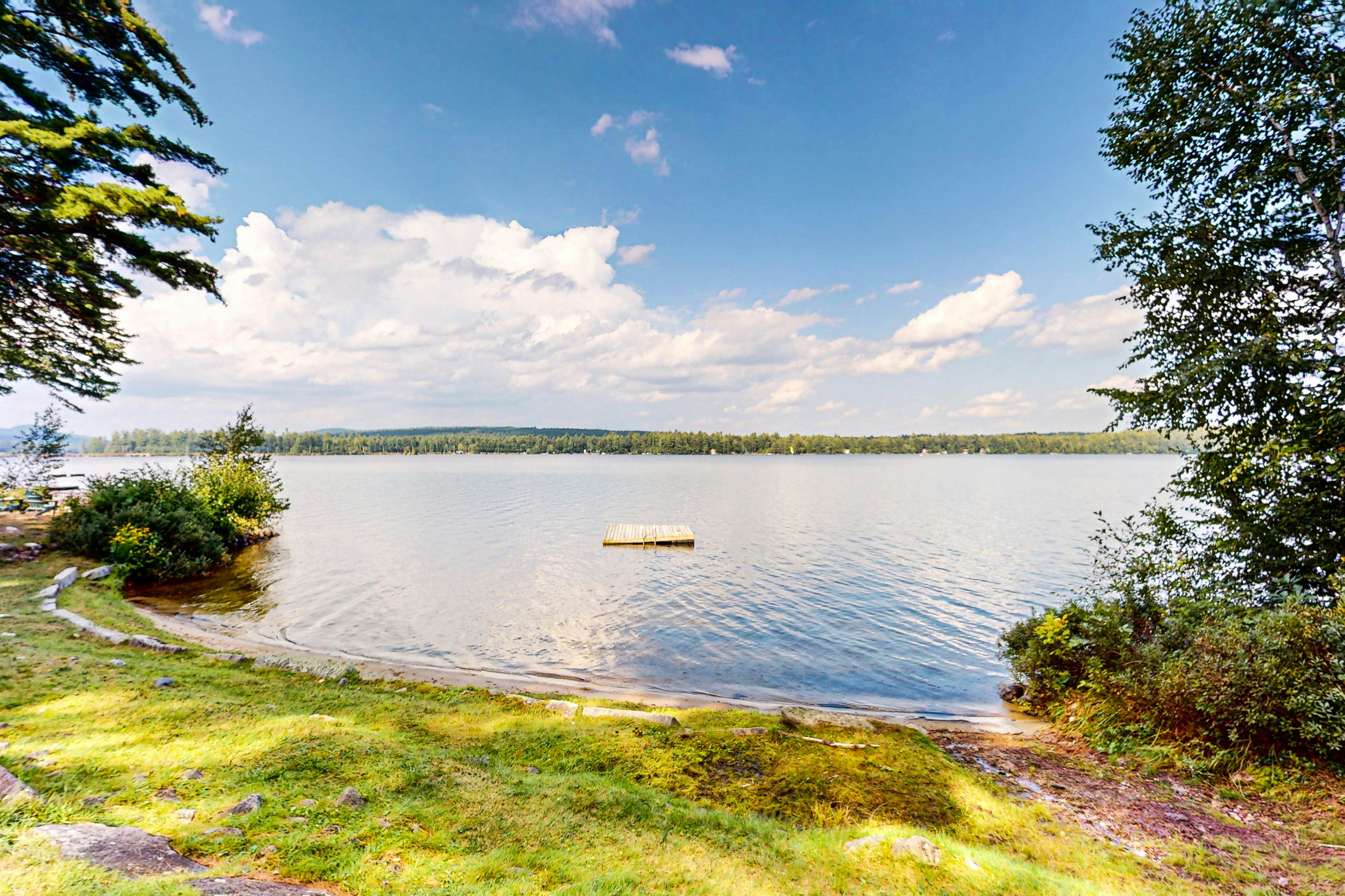 Lake View by the Mountain