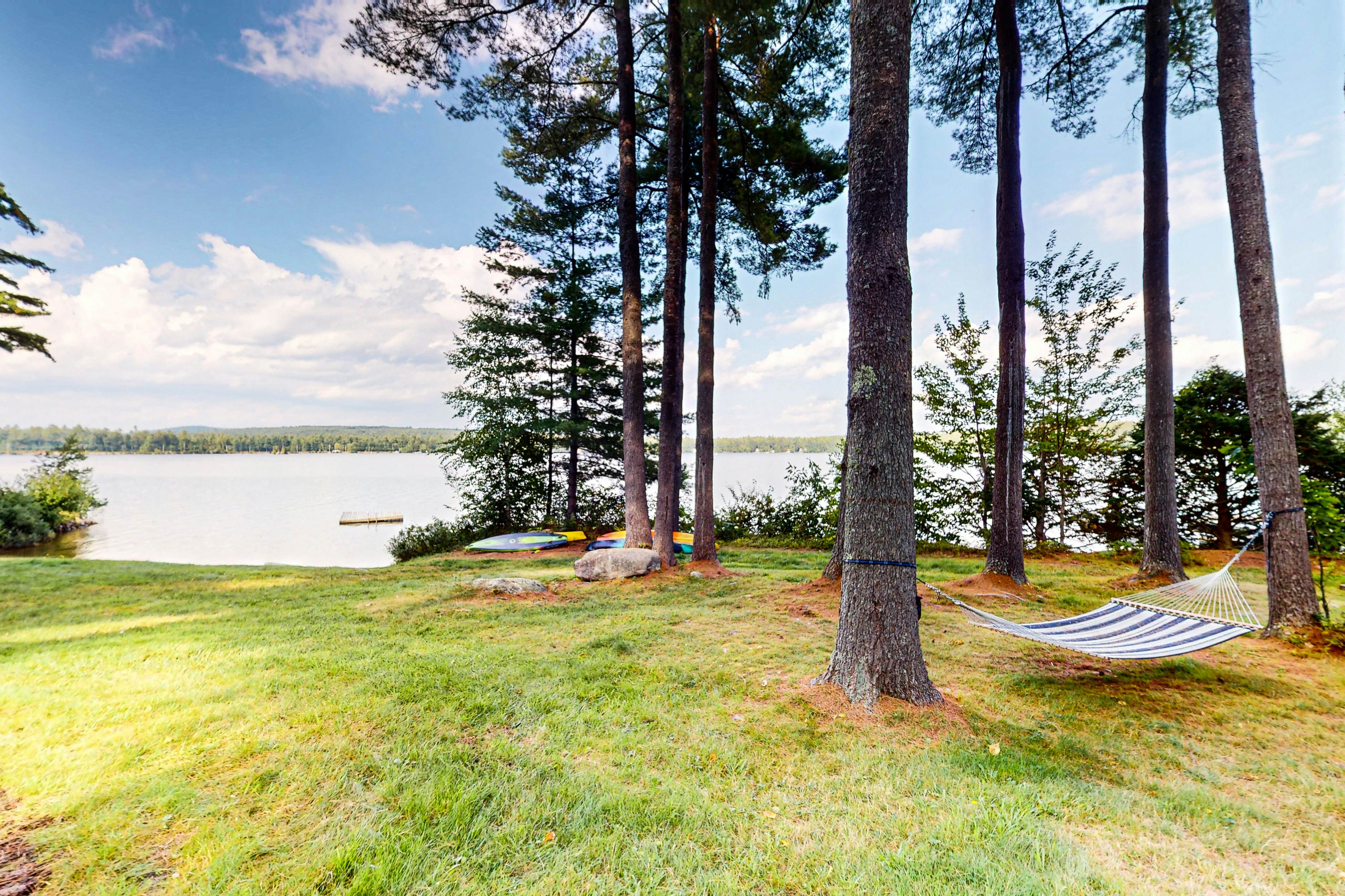 Lake View by the Mountain