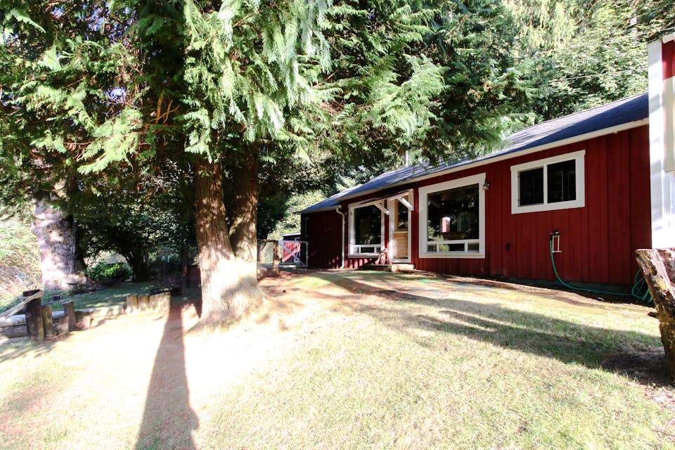 Alsea River Fishing Cabin 1 BD Vacation Rental in Waldport, OR Vacasa